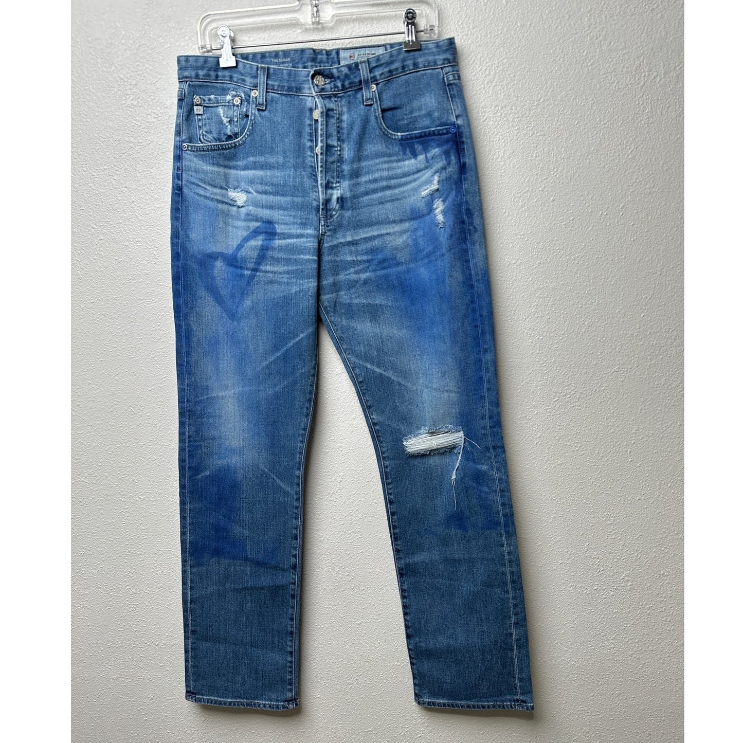 AG The Sloan Jeans Medium Wash Women US 29 Straight Leg