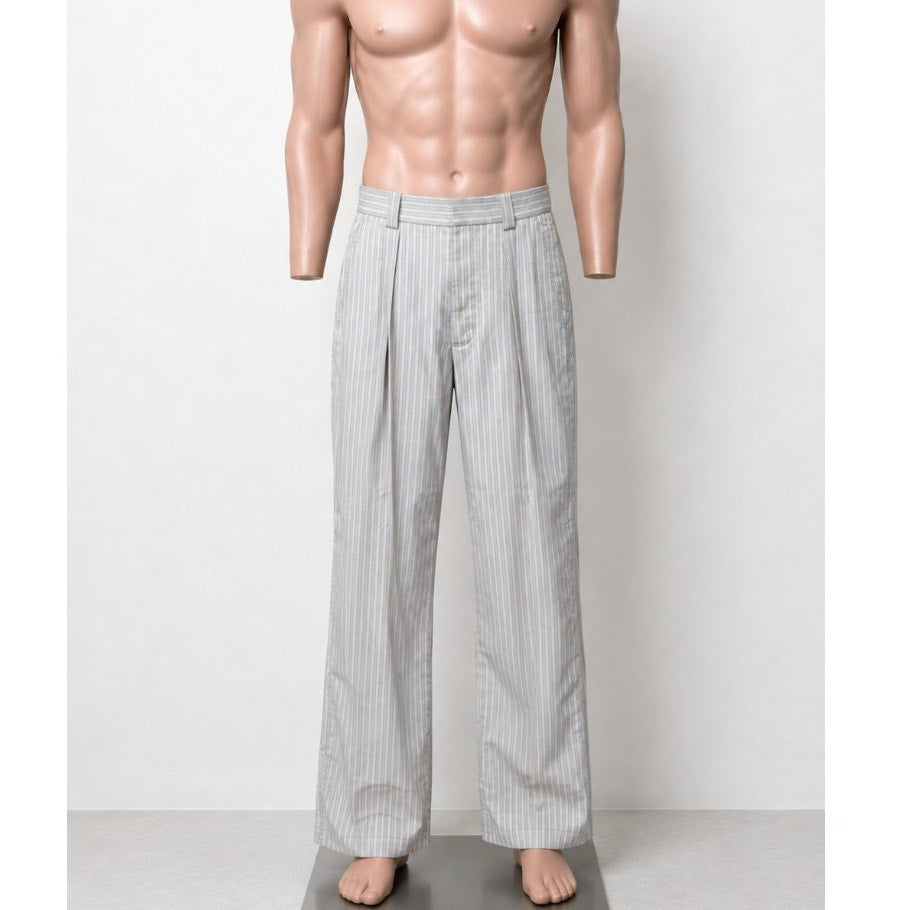 NWT King & Tuckfield Horizon Stripe Wide Leg Trouser US 30