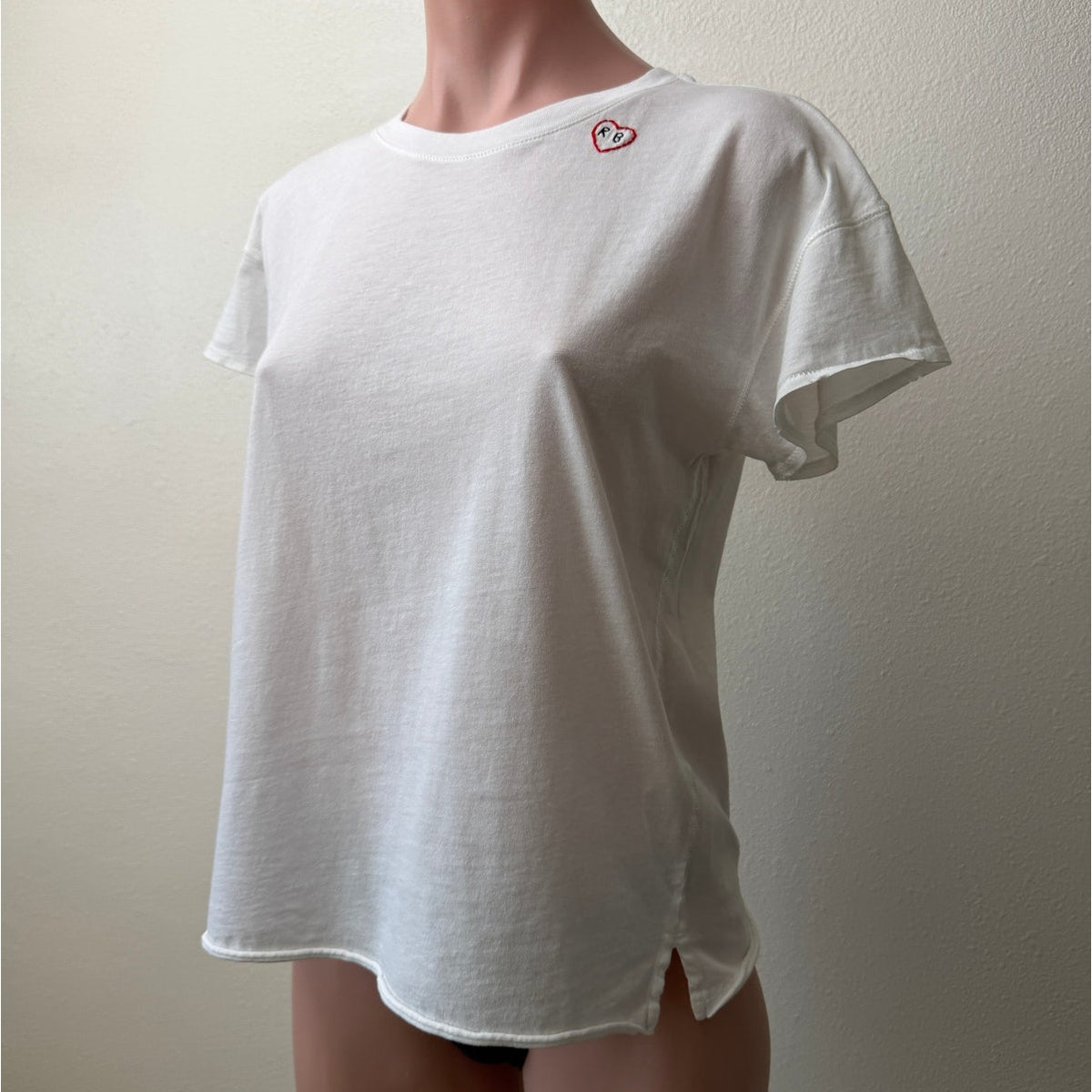 Rag & Bone White Cotton T-shirt