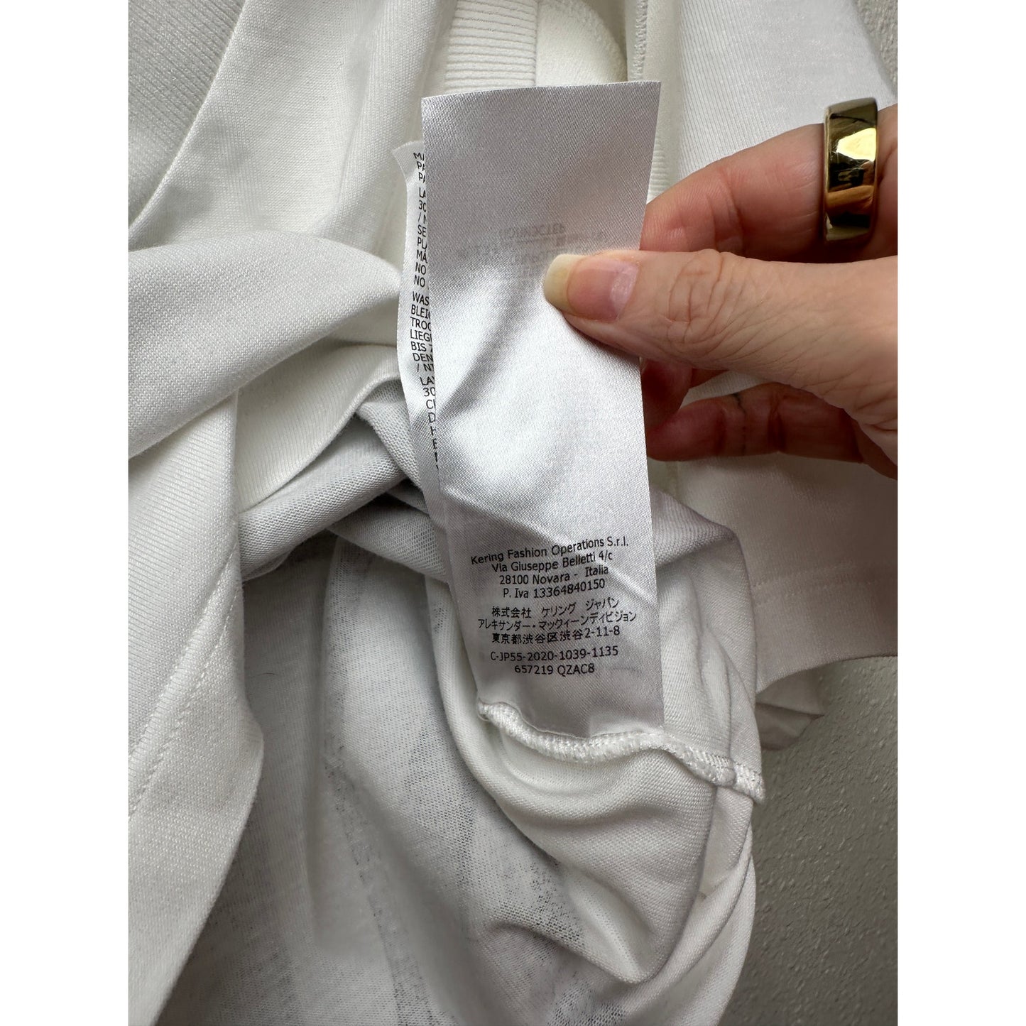 Magaschoni Sweater Cream Women US M 100% Cashmere Layered