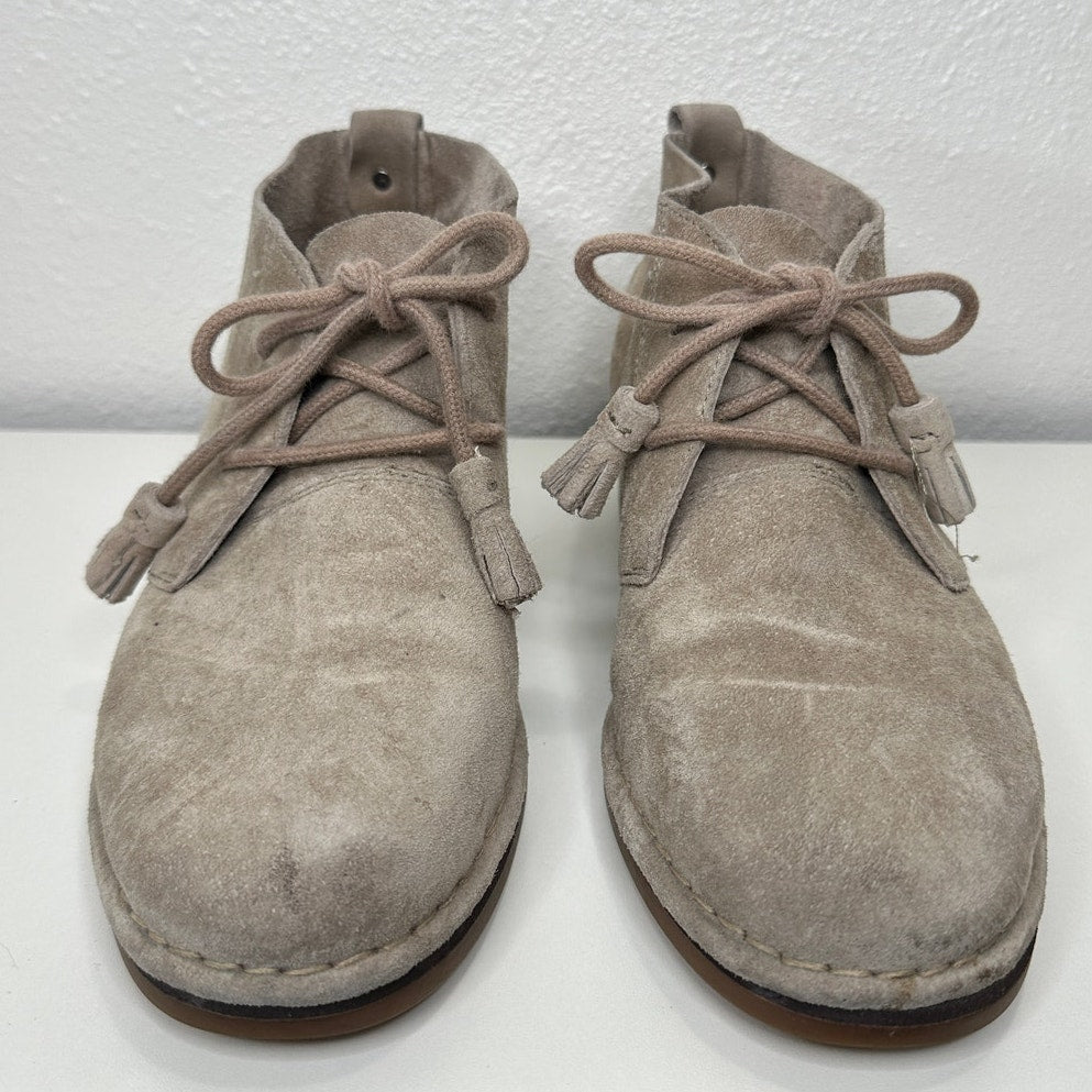 Hush Puppies Cyra Catelyn Beige Suede Chukka Boot 7