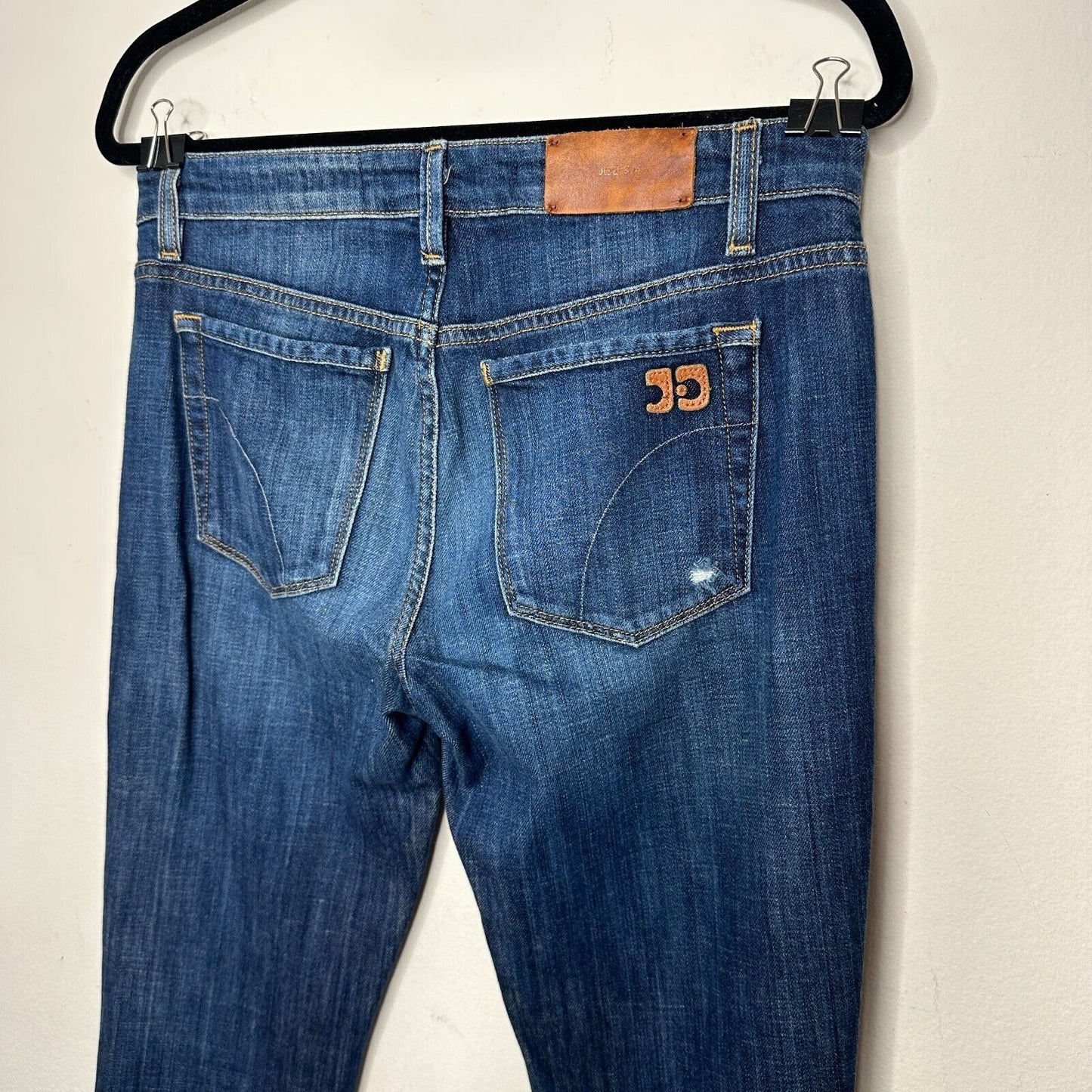 Joe's Dark Wash Blue Gabriella Easy Fit Best Friend 5 Pocket Low Rise Jeans 25
