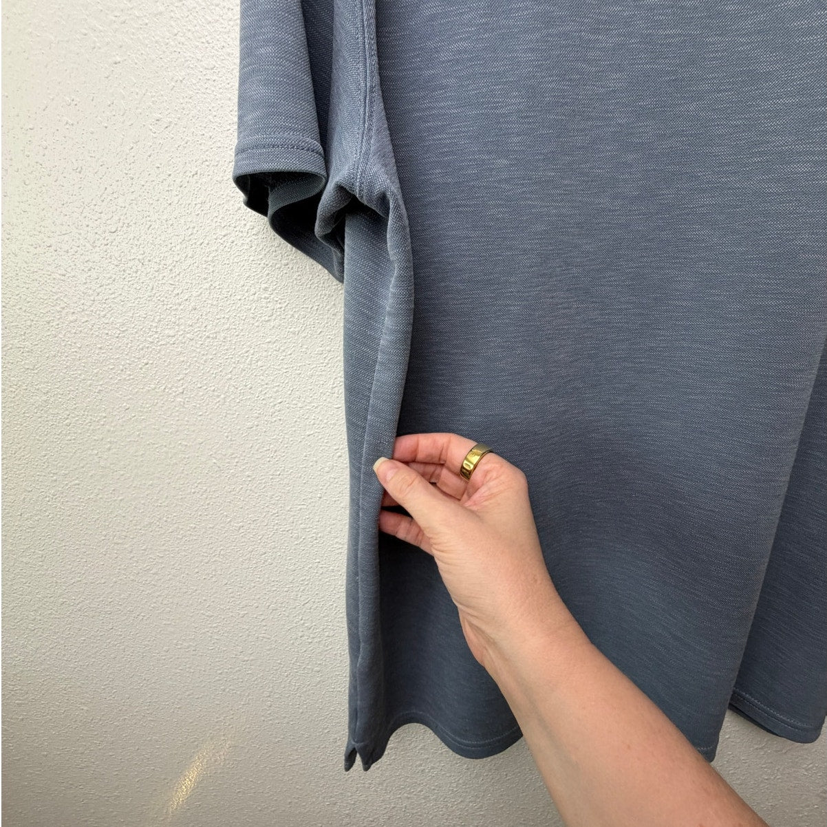 Tommy Bahama Blue Heathered Crew Neck T-Shirt Men’s XL