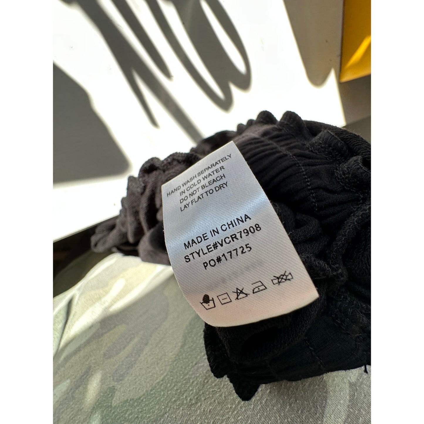 VICI Black Colette Deep-V Long Sleeve Pocketed Drawstring Jumpsuit XS