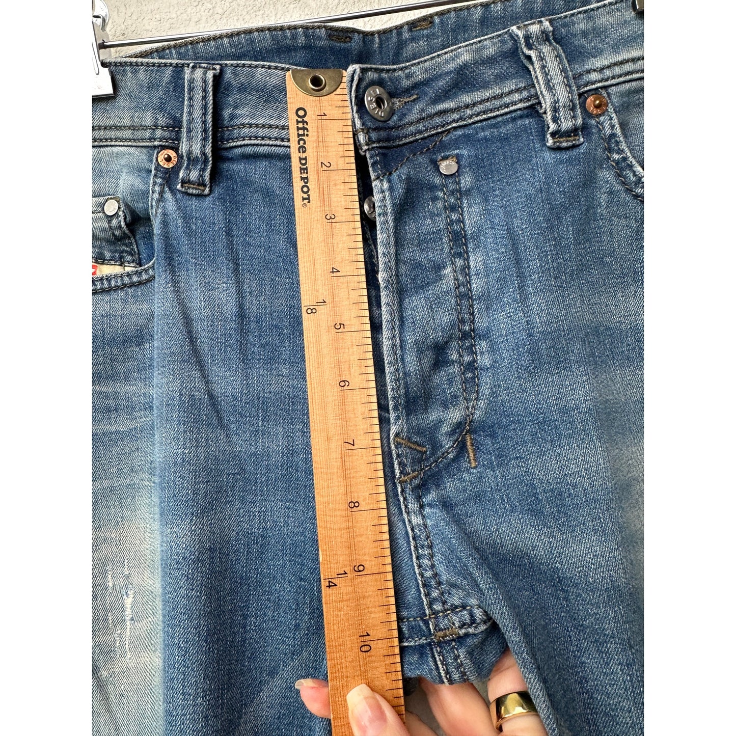 Diesel Safado Slim Jeans Medium Wash Men's US 34 Button Fly