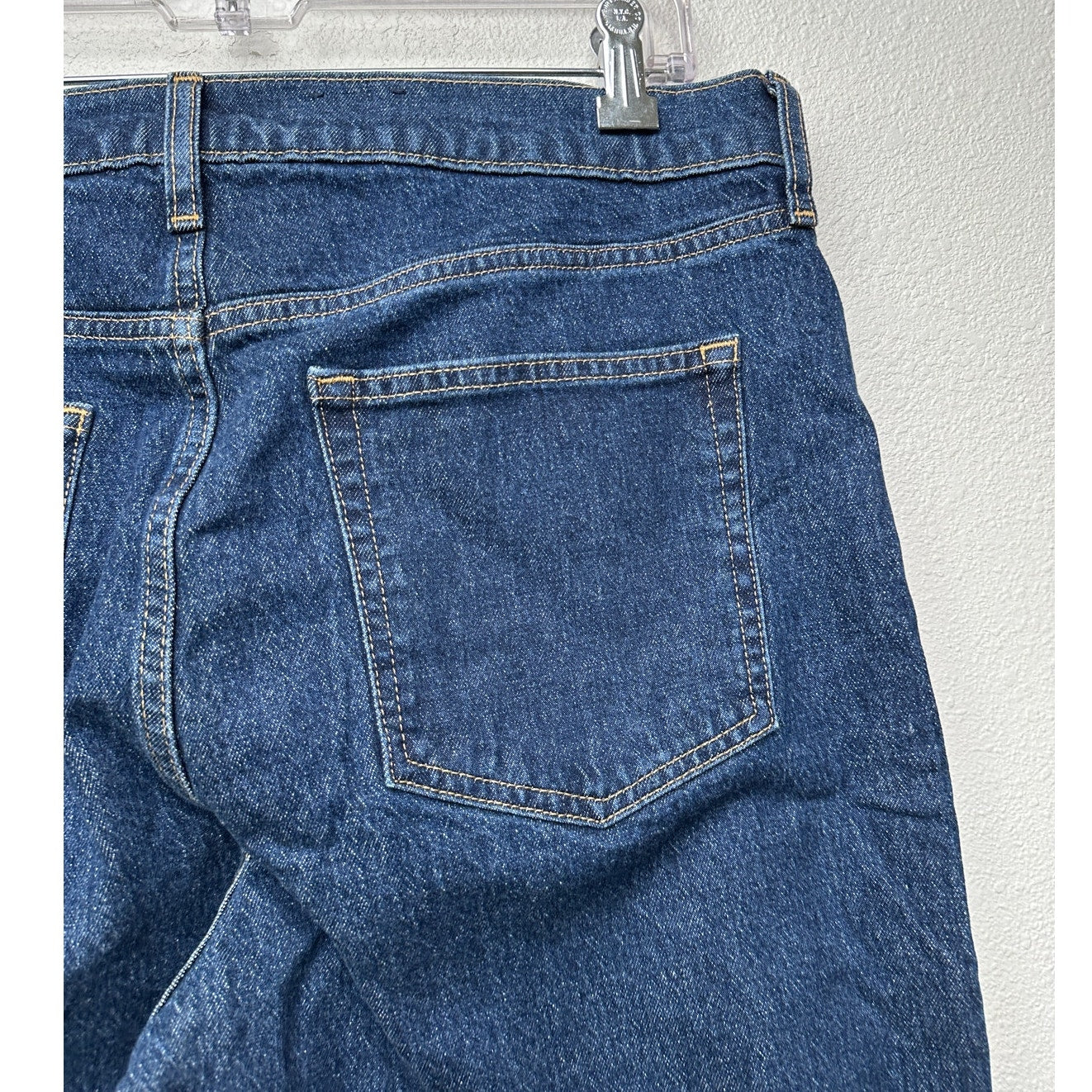 GAP Cheeky Straight High Rise Jeans Blue Women’s 32/14R Button Fly