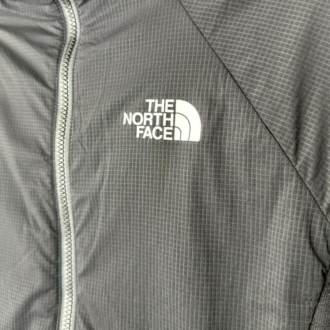 The North Face Black Long Sleeve Front Zip High Neck Hooded Jacket XS