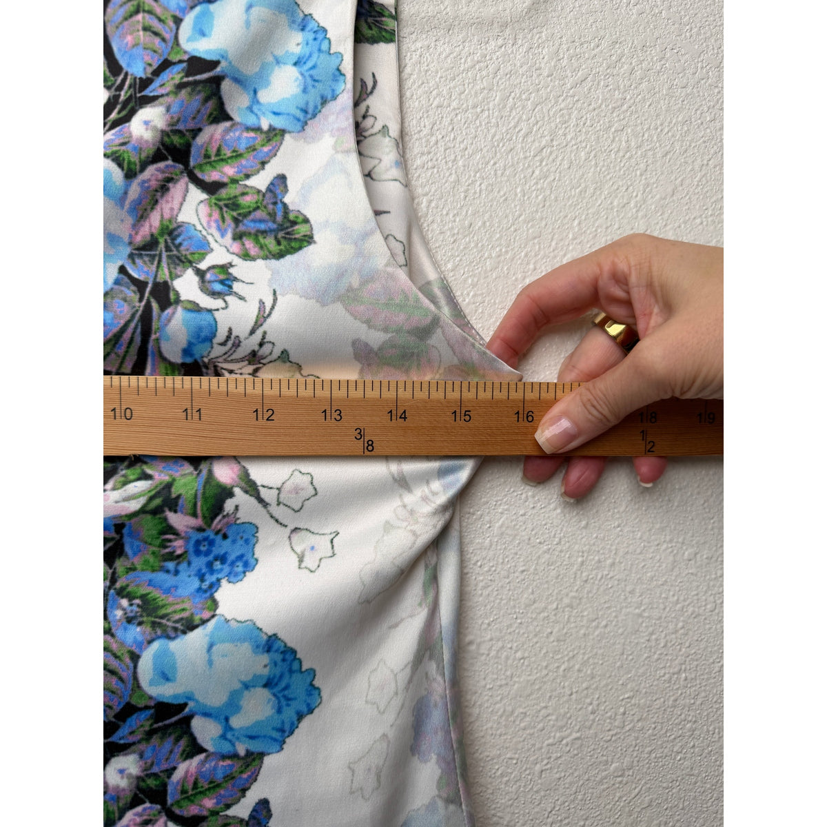 Bec & Bridge Blue Floral Mini Dress Women US 6