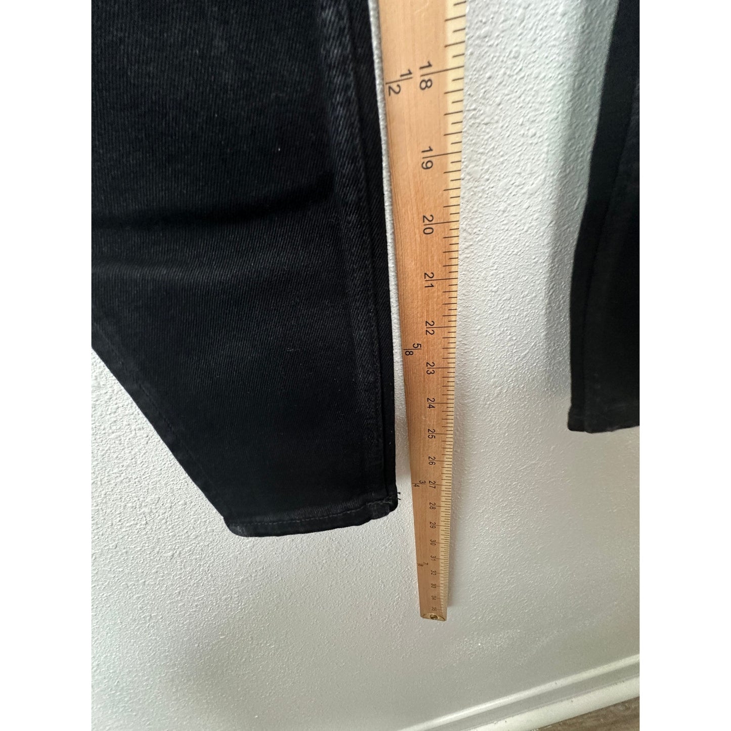 Zara Black High Waist Slim Fit 5 Pocket Jeans 6