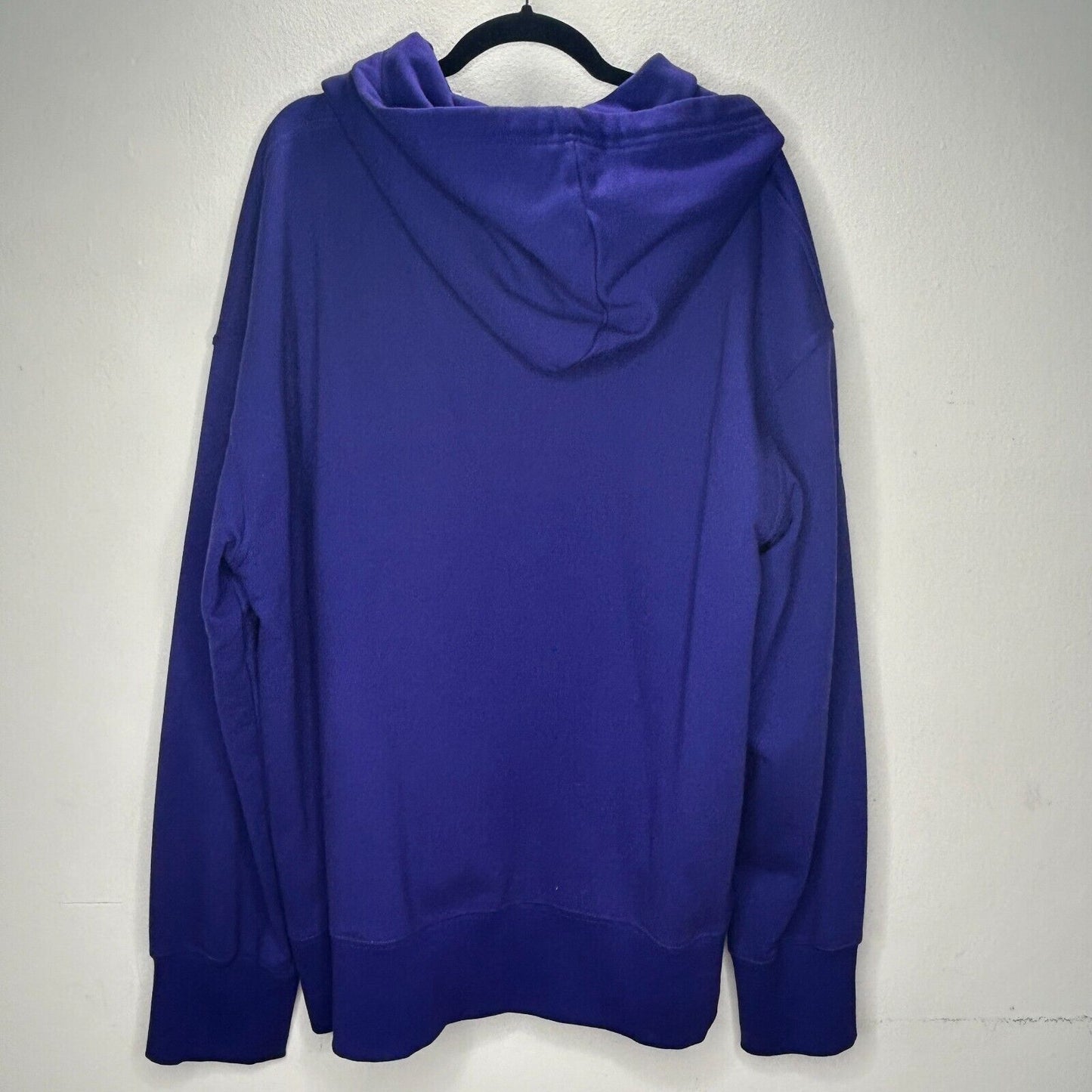 Valentino Purple Oversize Long Sleeve Hoodie Pocket VLTN