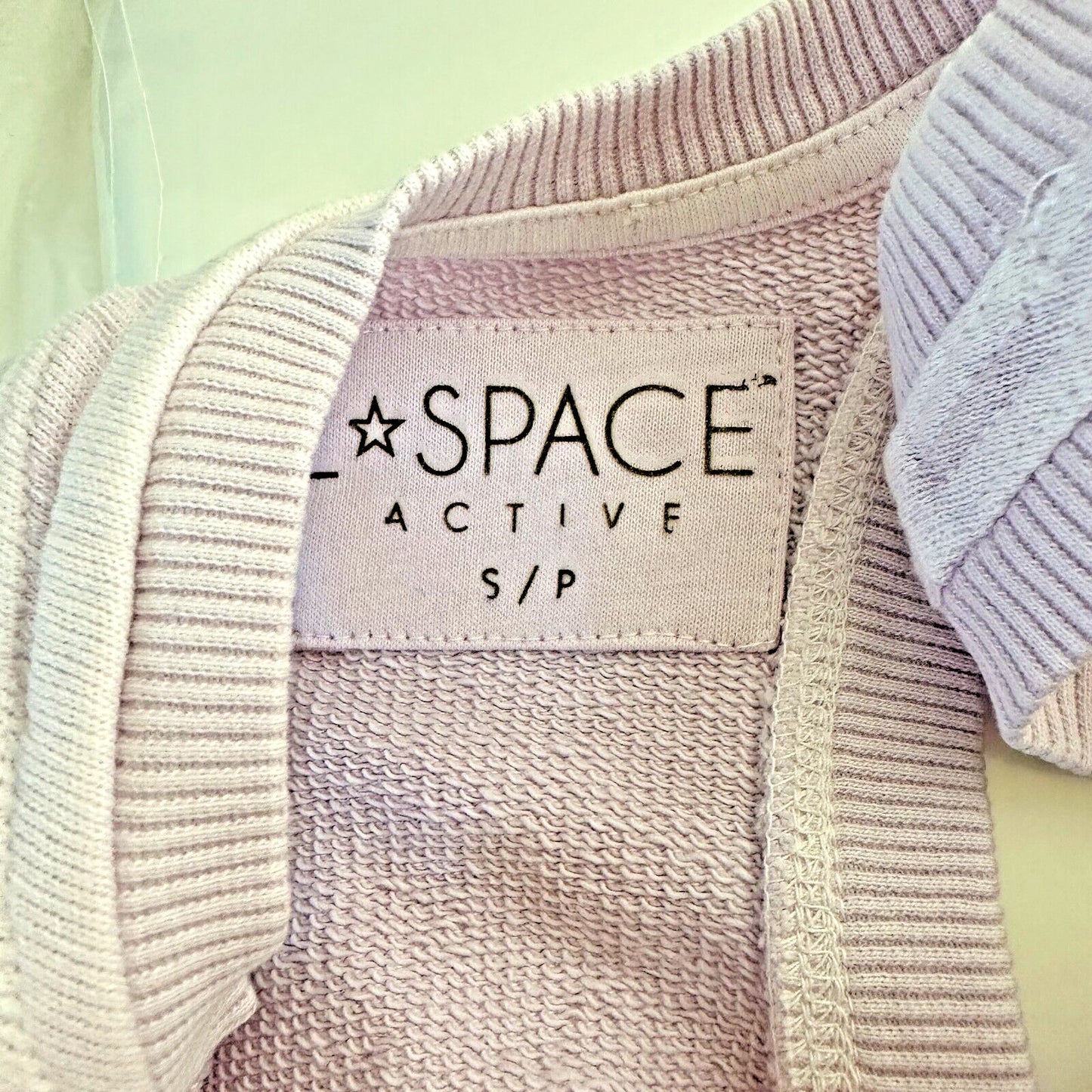 NWT L*Space Out Of Bounds Peony Lilac Crop Scoop Neck Racerback Sports Bra S