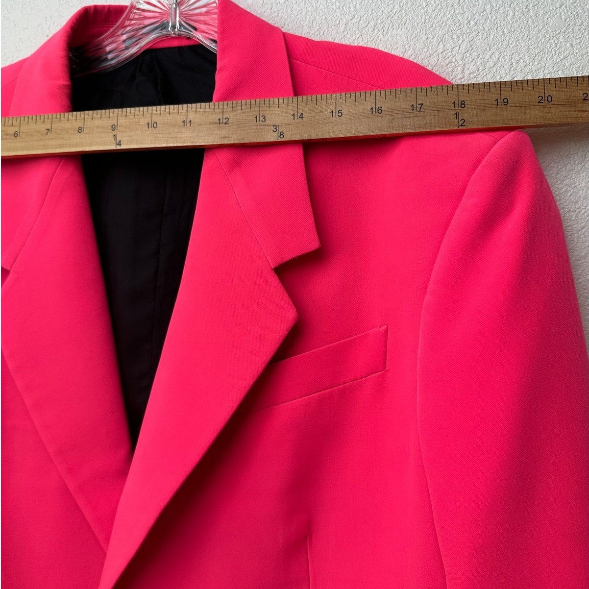 Versace Men’s Hot Pink Blazer Jacket Size IT 50 Two-Button Tailor Made