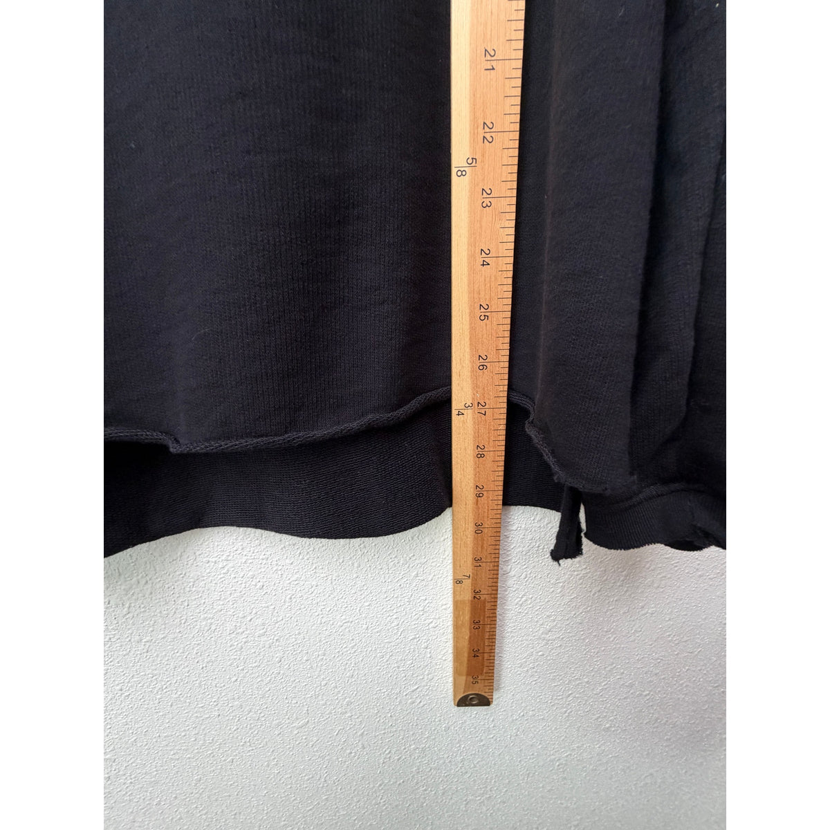 Sanctuary Black Cold Shoulder Sweatshirt Women L