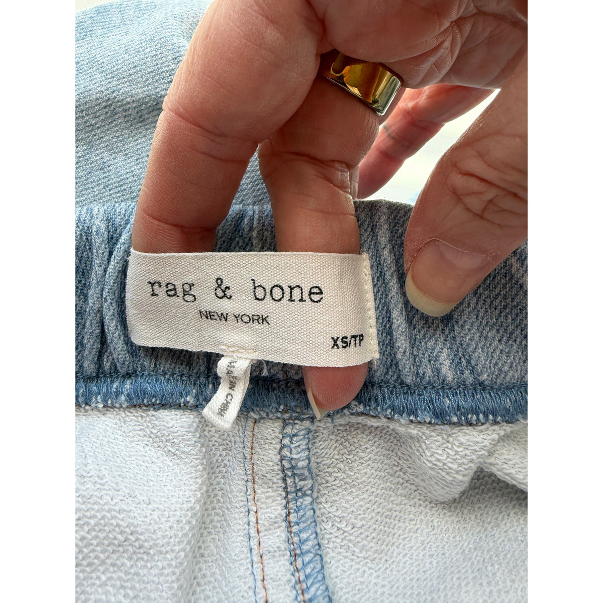 Rag & Bone Miramar Jogger Jeans Women XS Light Wash