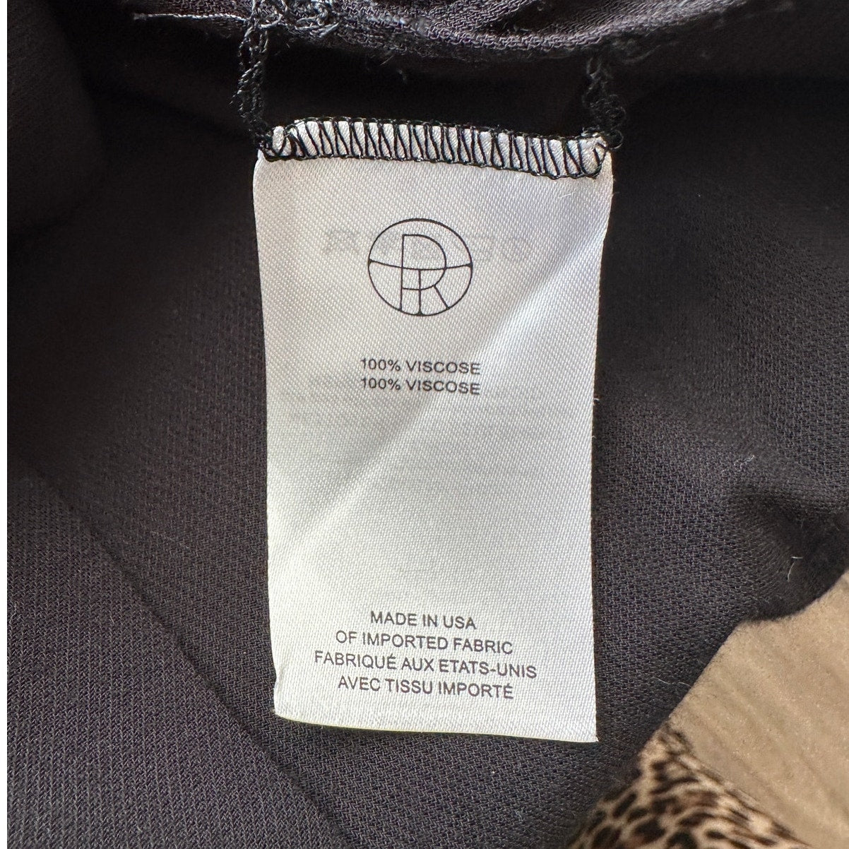 The Row Black Shirt Button Long Sleeve Collared L Semi Sheer