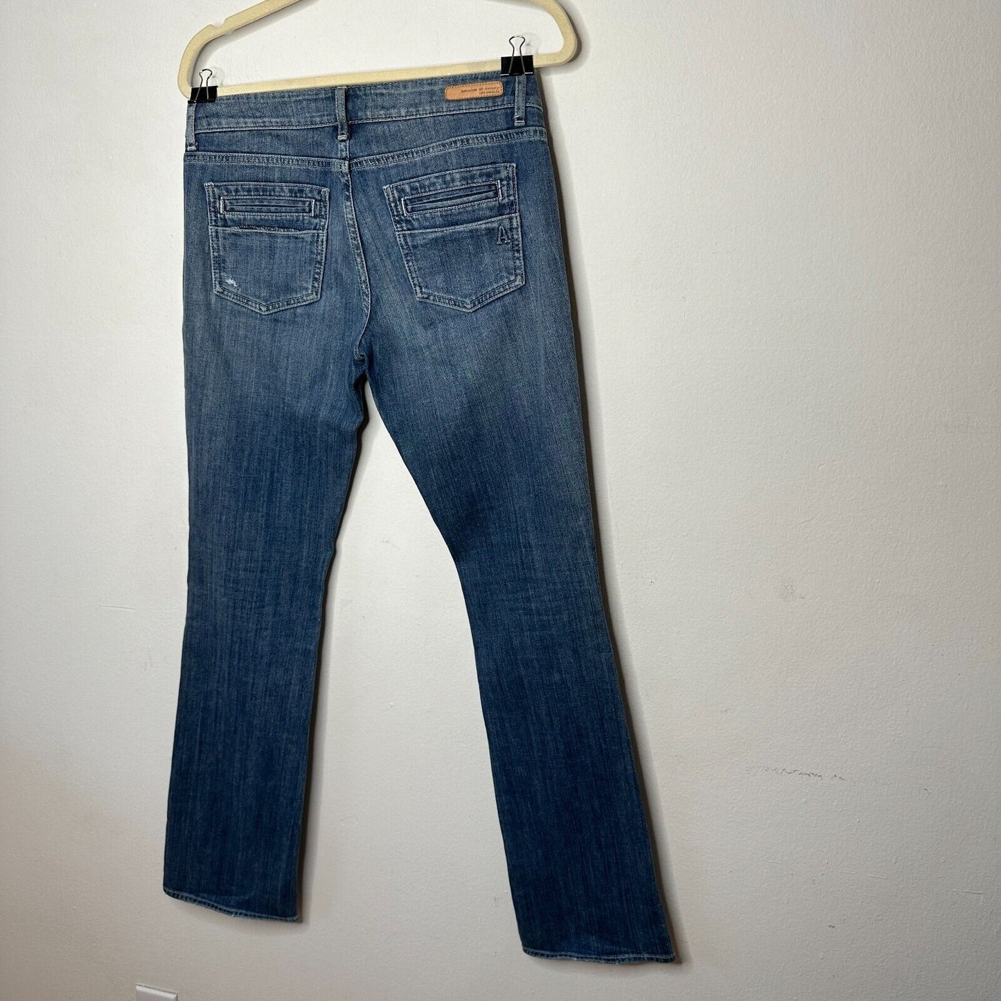 RARE Articles of Society Kendra Worn Boot Cut Distressed Jean Two Back Pockets 2