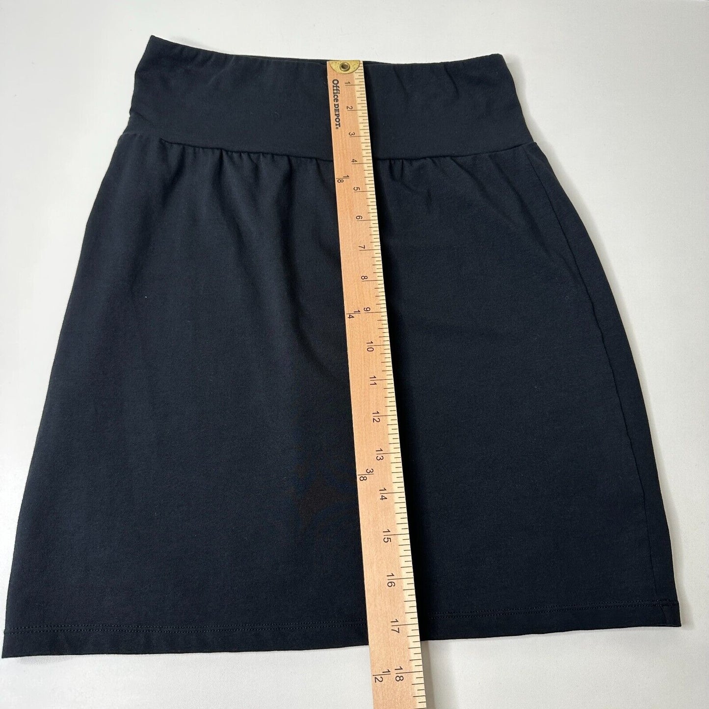 Aritzia Talula Black High Waist Bodycon Bandage Mini Skirt Stretch Pull-On Small