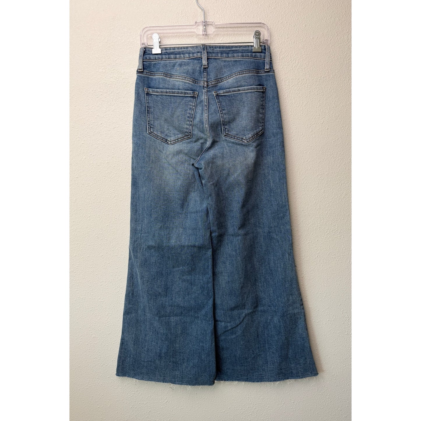 KUT Ryan Fab Ab Wide Leg Jeans Women 00 Medium Wash