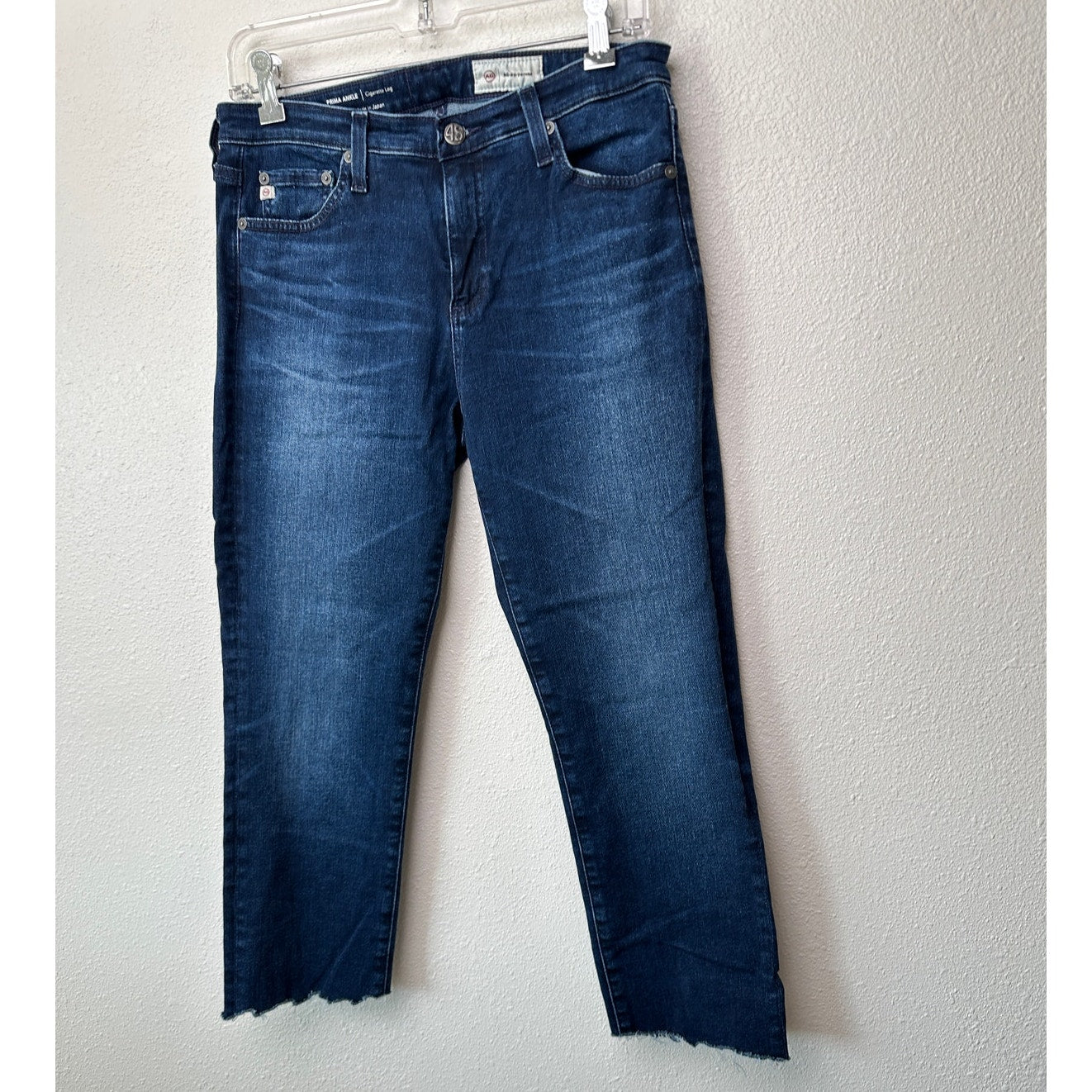 AG Prima Jeans Medium Dark Wash Womens US 28 Cigarette