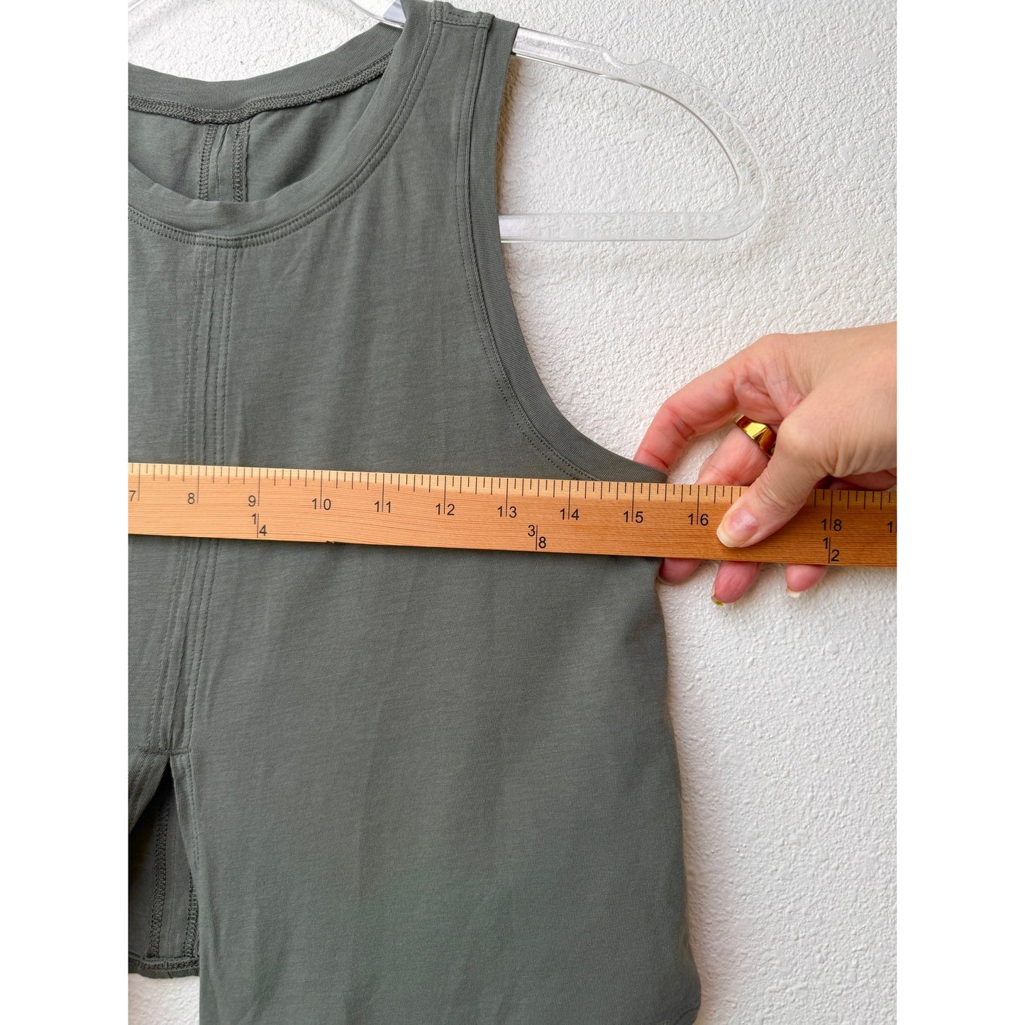Lululemon Time To Restore Tank Grey Sage Women 4