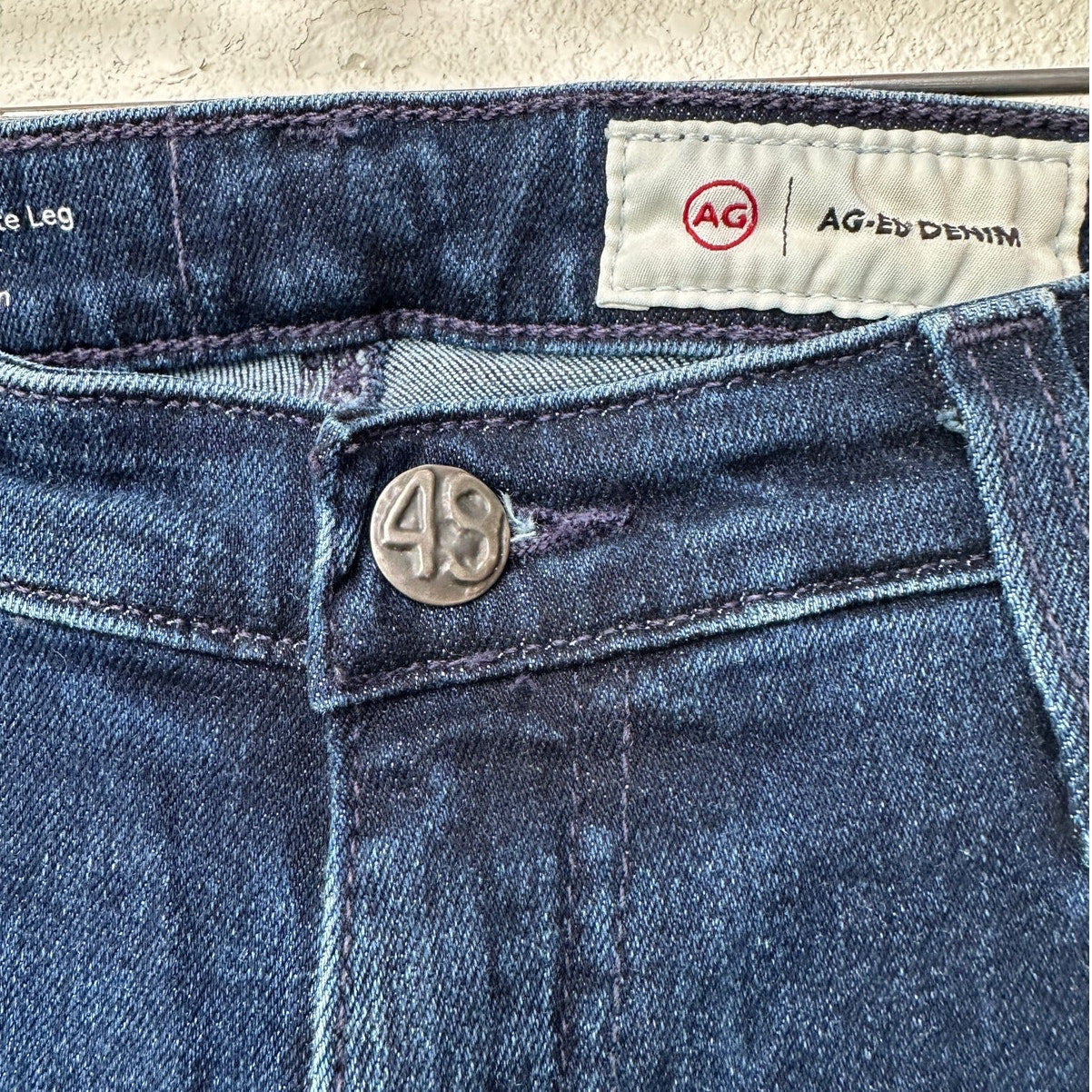 AG Prima Jeans Medium Dark Wash Womens US 28 Cigarette