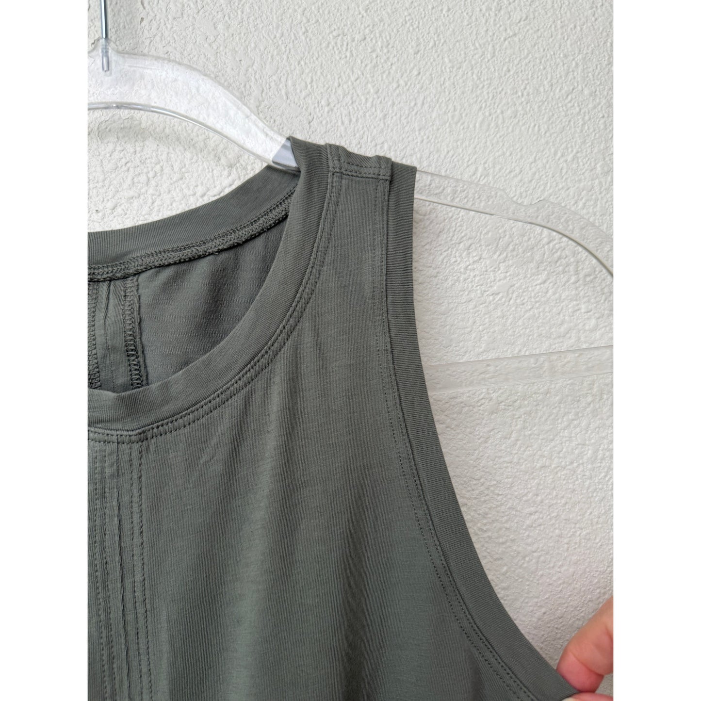 Lululemon Time To Restore Tank Grey Sage Women 4