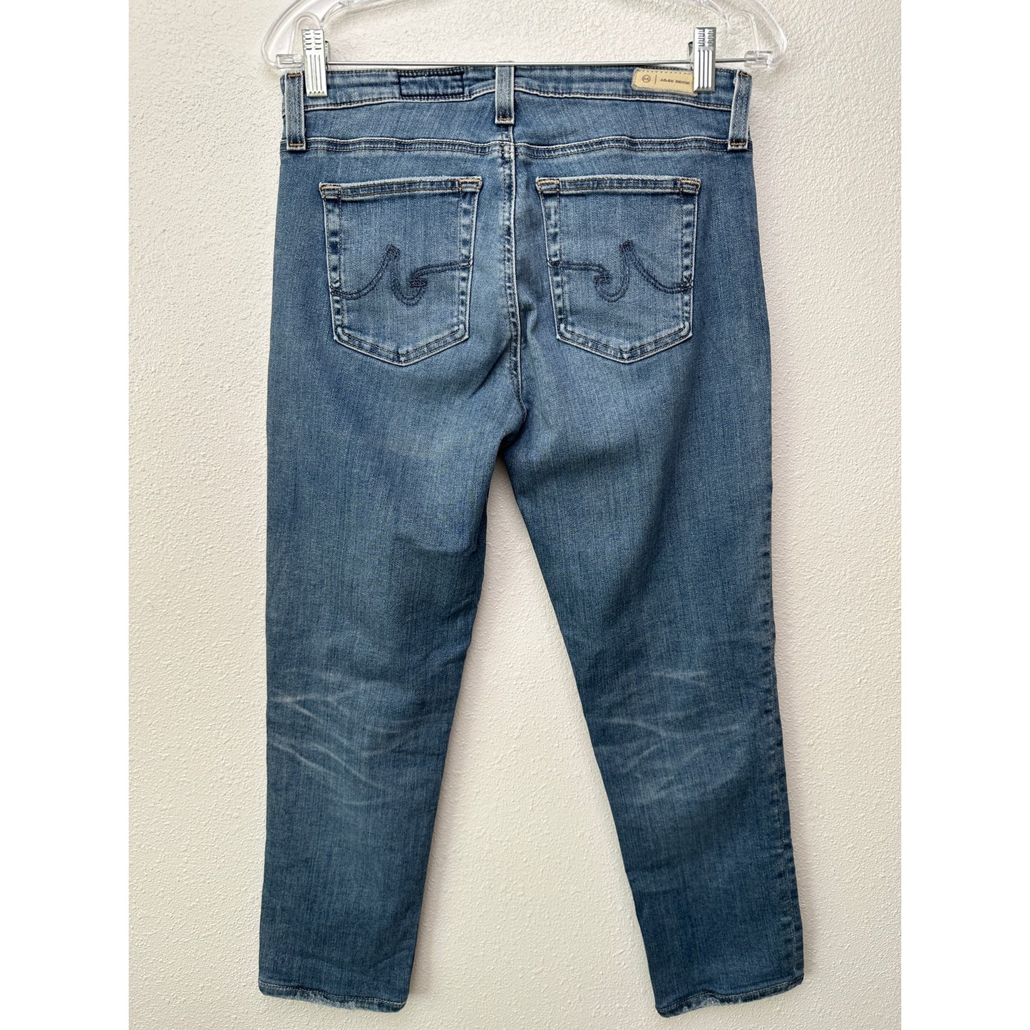 AG Adriano Goldschmied Prima Crop Cigarette Jeans Blue Women’s 29R