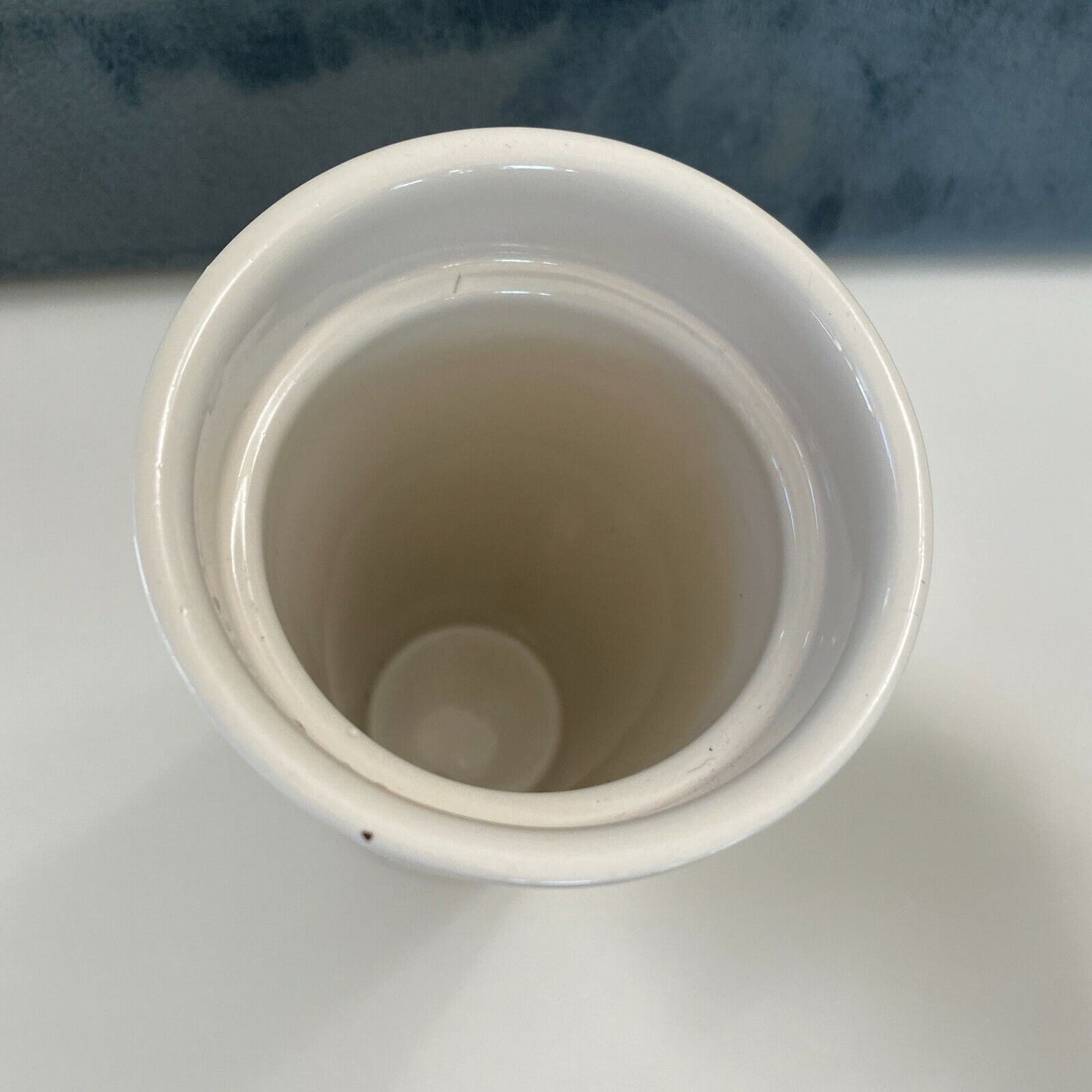 NWOT Rae Dunn MOM Off White Tall Travel Coffee Tea Mug Tumbler & Lid