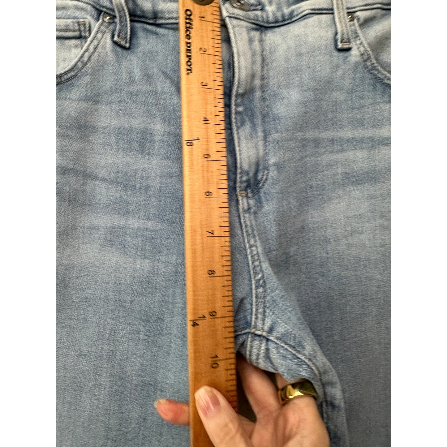 AG Faye Jeans Light Wash Women US 32 Cigarette