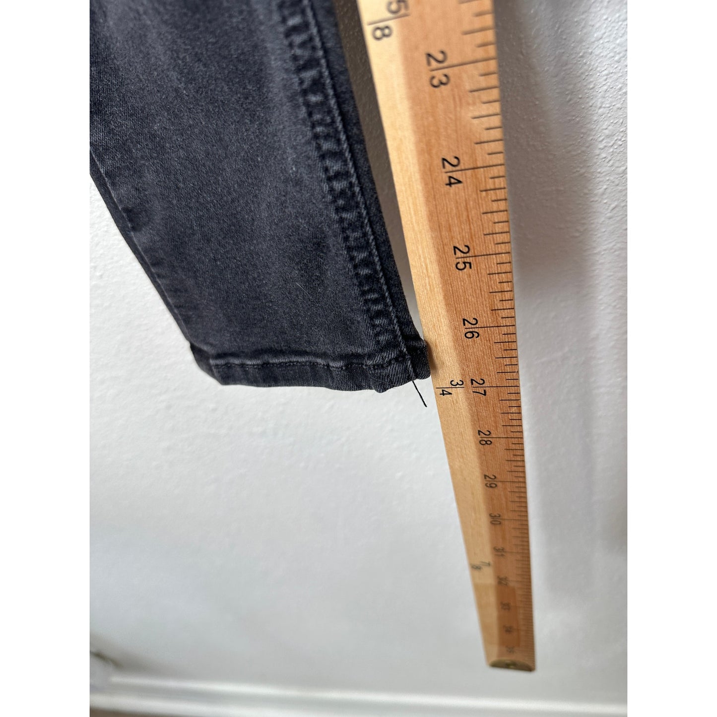 Rag & Bone Dark Gray High Rise Ankle Skinny Jeans 26