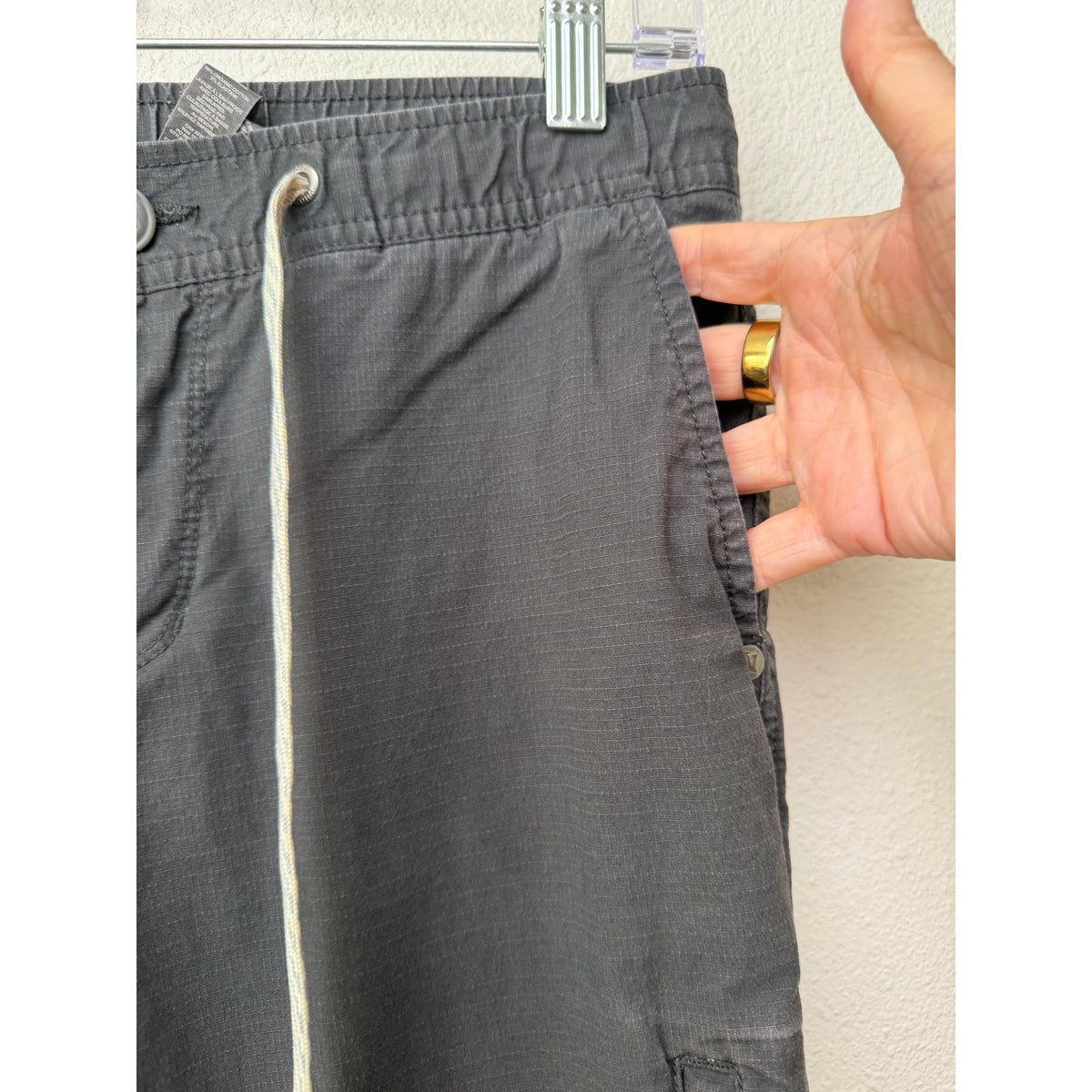 Vuori Ripstop Jogger Pants Charcoal Gray Utility Women's US S