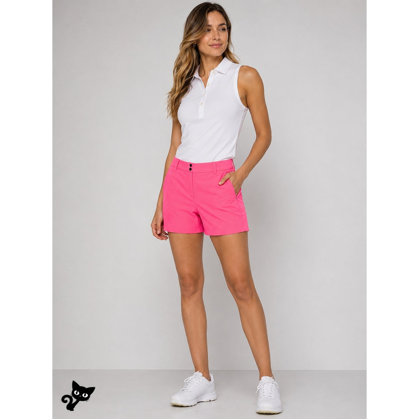 Ralph Lauren RLX Florescent Pink Golf Shorts 6