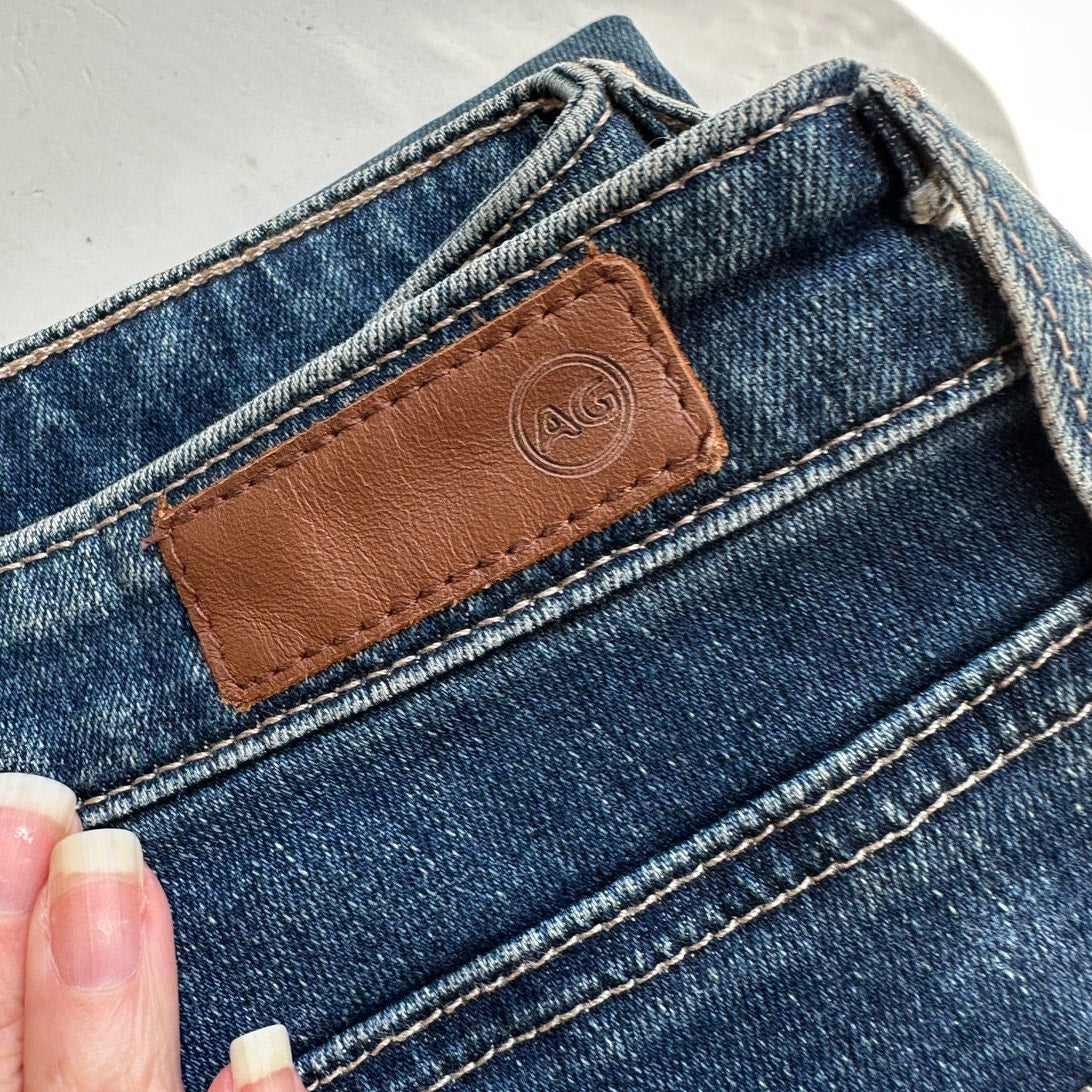 AG Prima Jeans Medium Light Wash Womens US 30R Cigarette