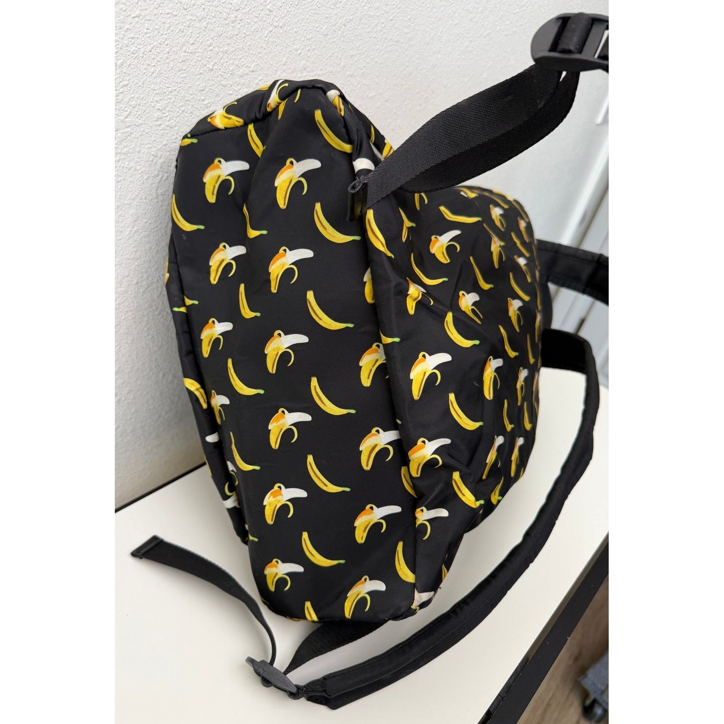 Giuseppe Zanotti Banana Print Nylon Backpack - Authentic Designer Luxury Bag