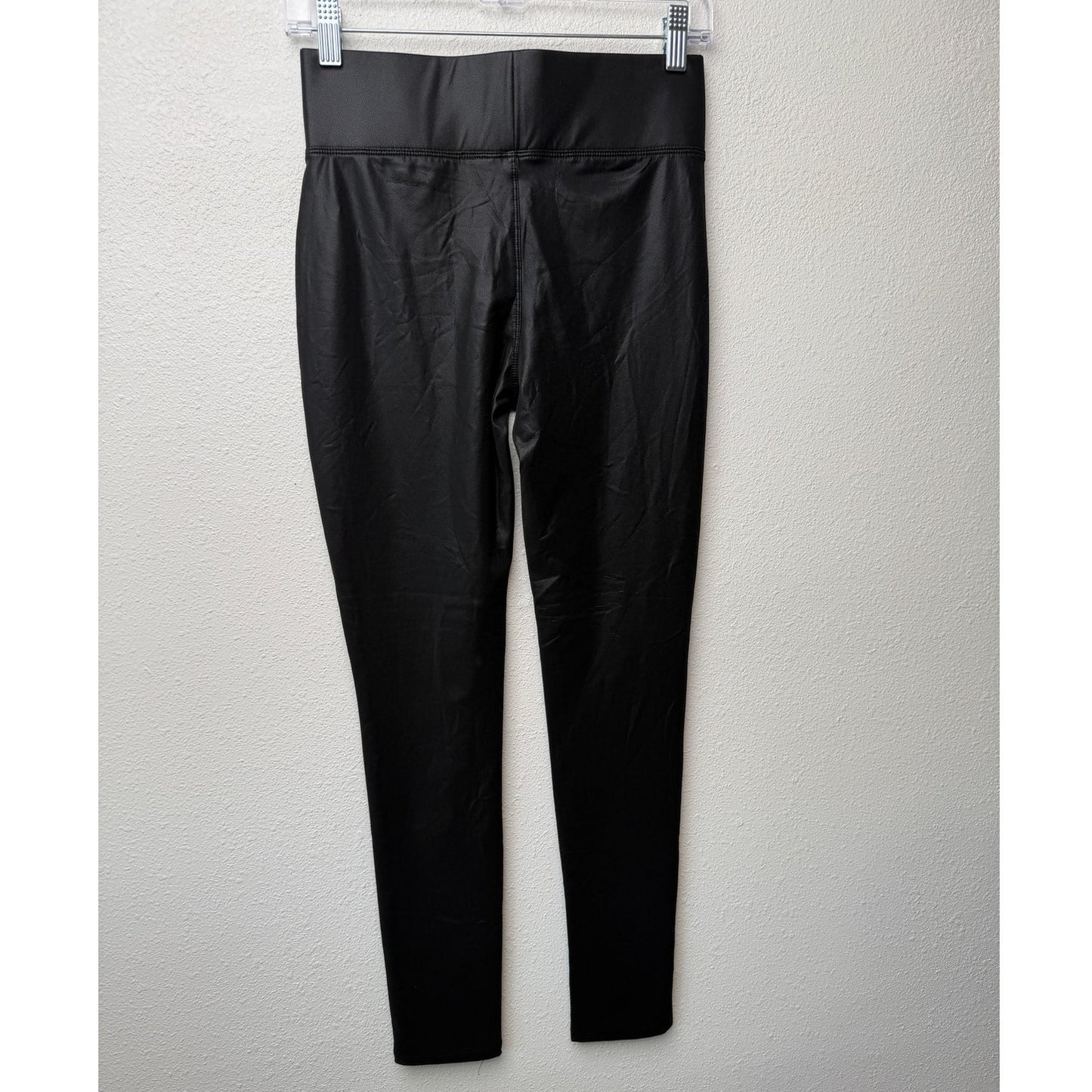 NWT Fashion Nova Faux Leather Leggings Black Women US S