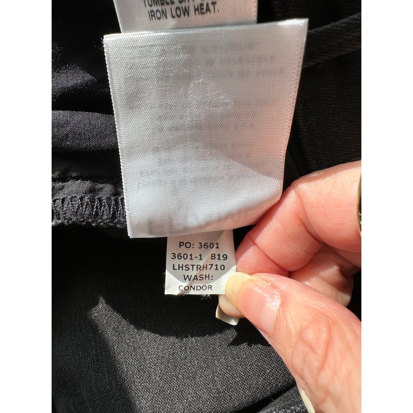 NWT Frame Le High Straight Jeans Black Raw Hem Women's 27
