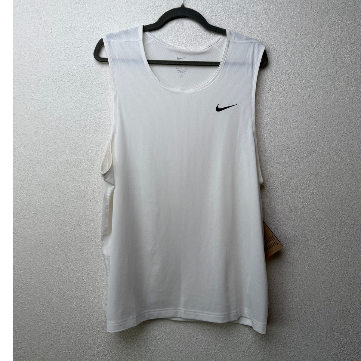 NWT Nike Dri-FIT White Training Tank Men L