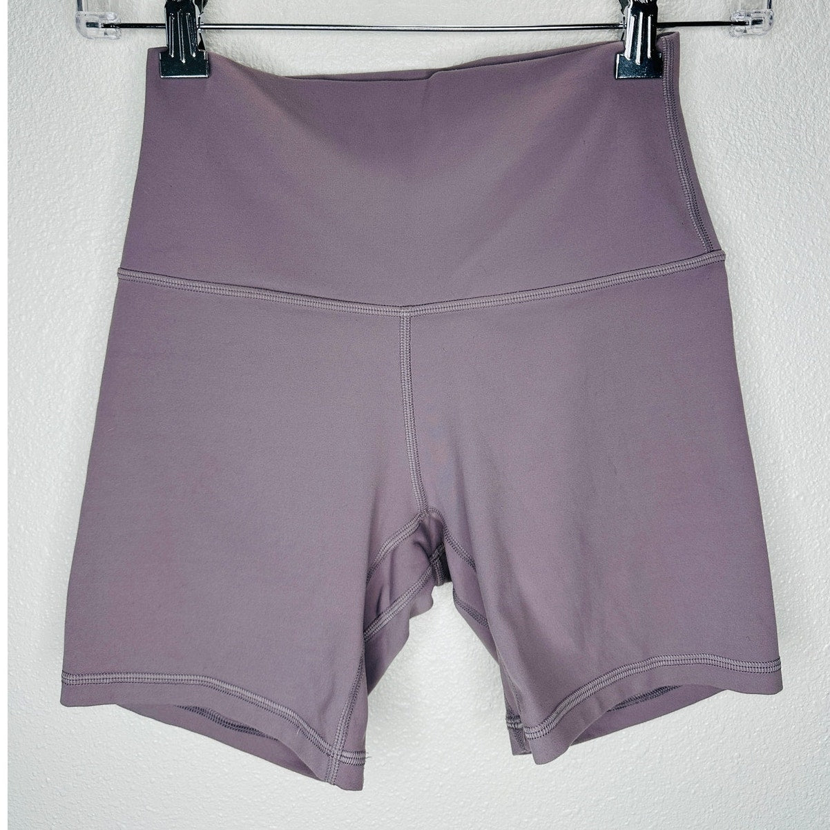 Lululemon Muted Lilac Align High Rise Short 4”  Biker Shorts 4