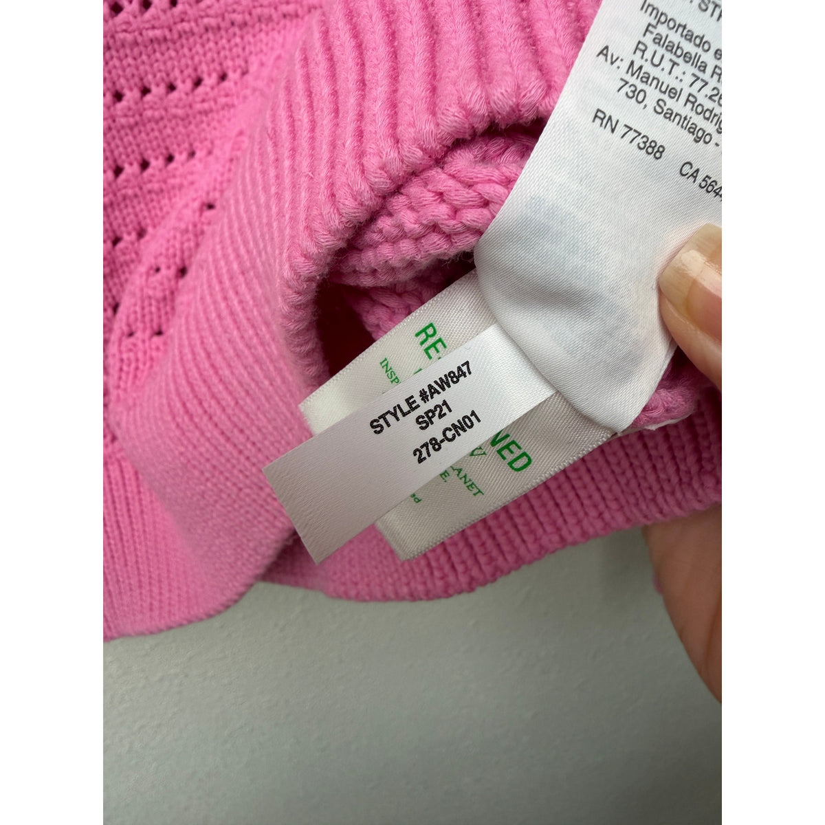 J.Crew Pink Pointelle Open Knit Sweater Women S