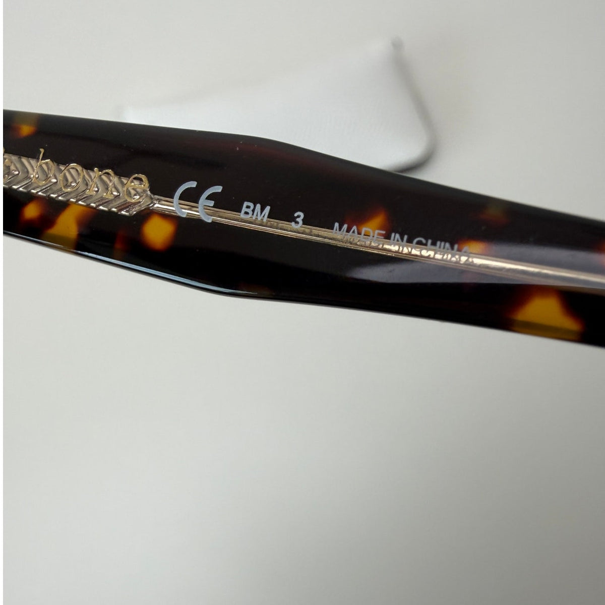 Rag & Bone Cat Eye Tortoise Brown Orange yellow Gray lense Sunglasses