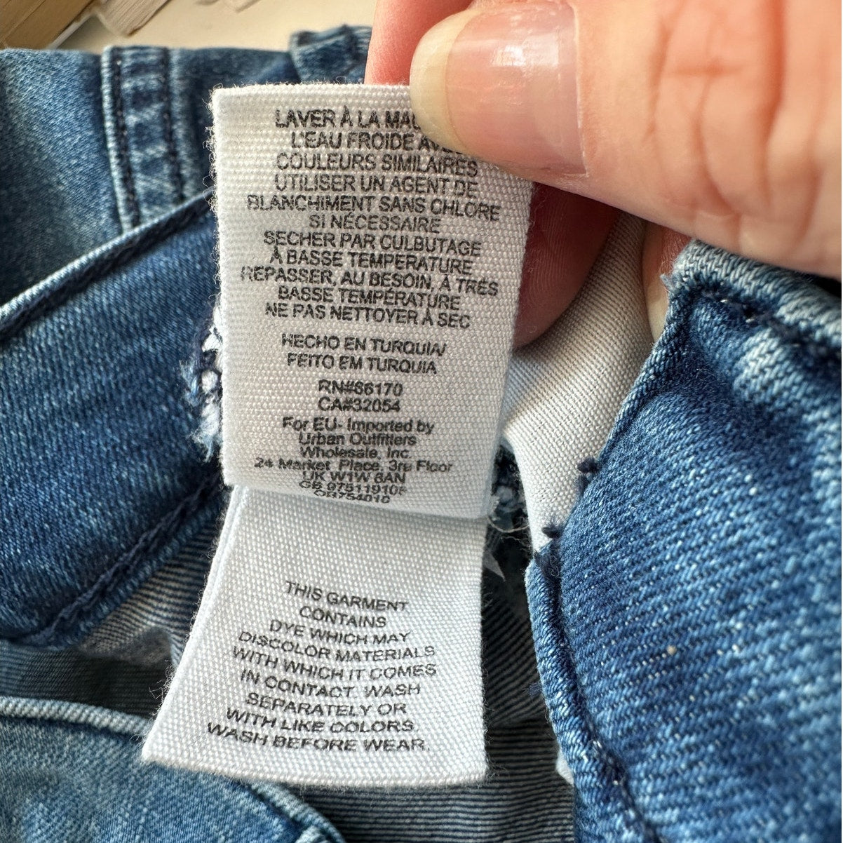 Free People Medium Wash Distressed Knee High Waist Skinny Jeans 29