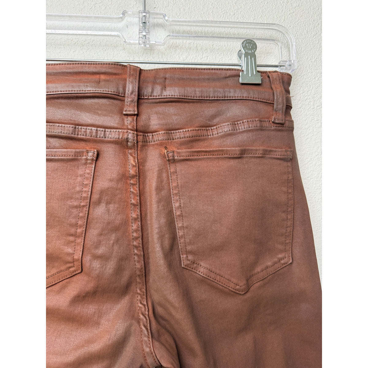 Joe's The Callie Brown Coated Crop Jeans Women 27