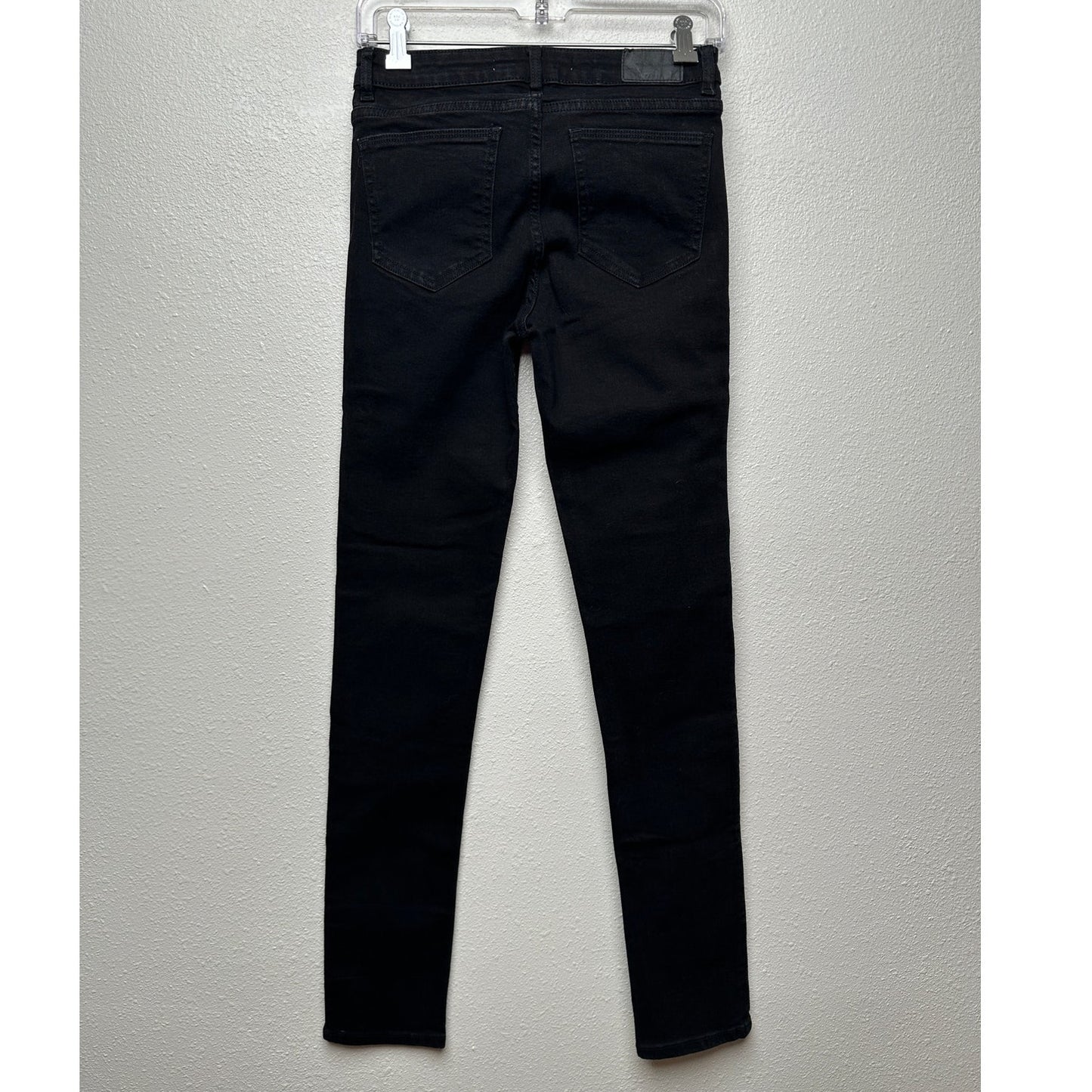 Zara Trafaluc Black High Rise Skinny Jeans Womens US 6