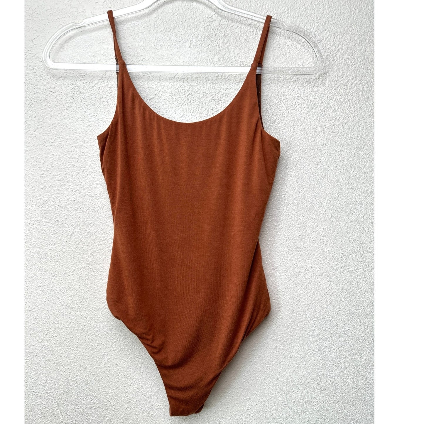 Privacy Please Florence Bodysuit Brown XS Thong Cami