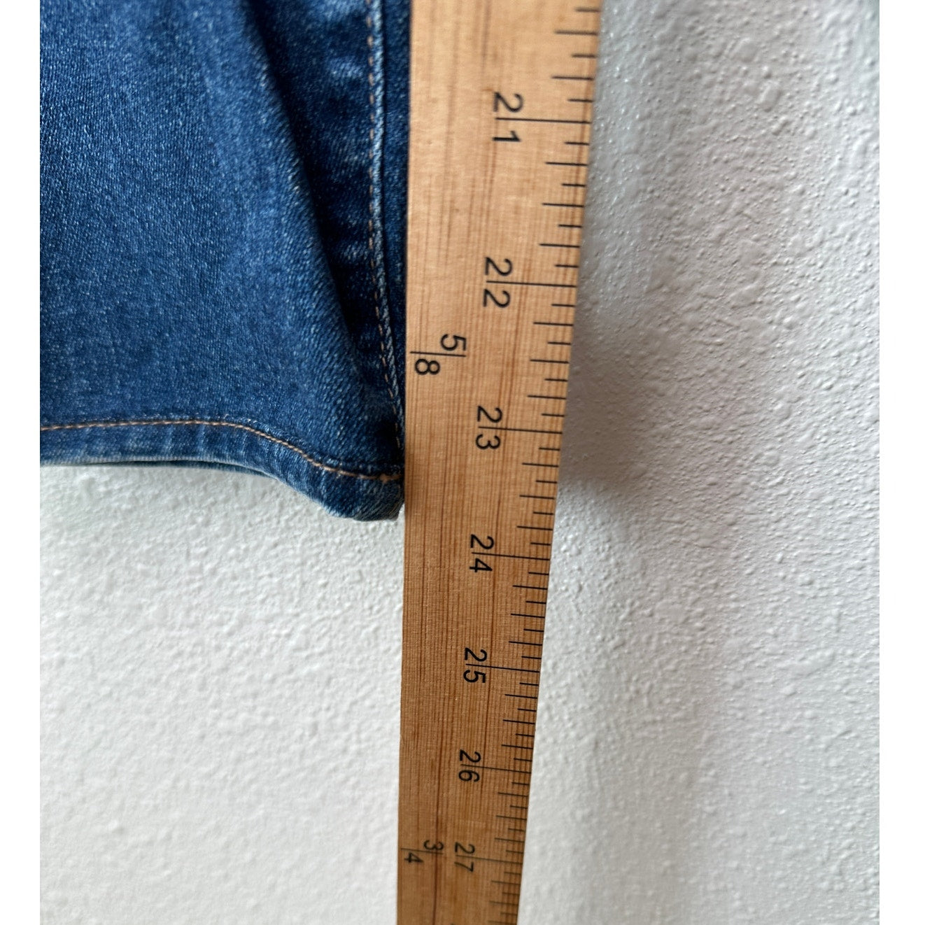 AG Prima Cigarette Jeans Blue Women’s US 28 Fabric Made in Japan
