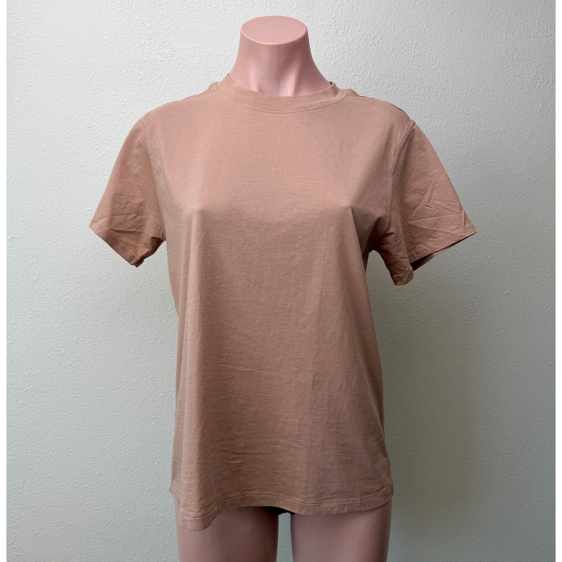 Lululemon All Yours Cotton Tee Twilight Rose Women 8