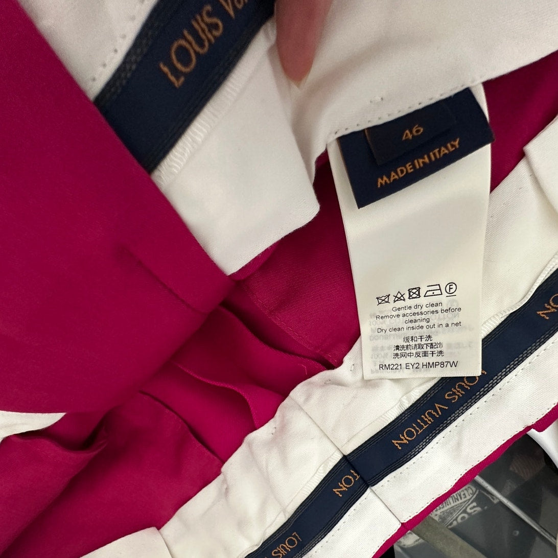 Louis Vuitton x Virgil Abloh Amen Break Pink Jacket and Pants