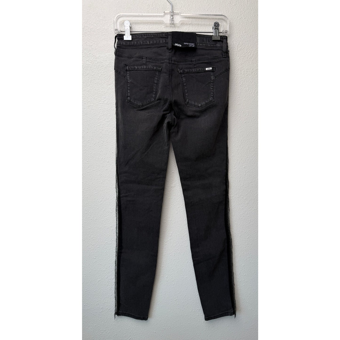NWOT Armani Exchange J69 Gray Super Skinny Women's Jeans 26