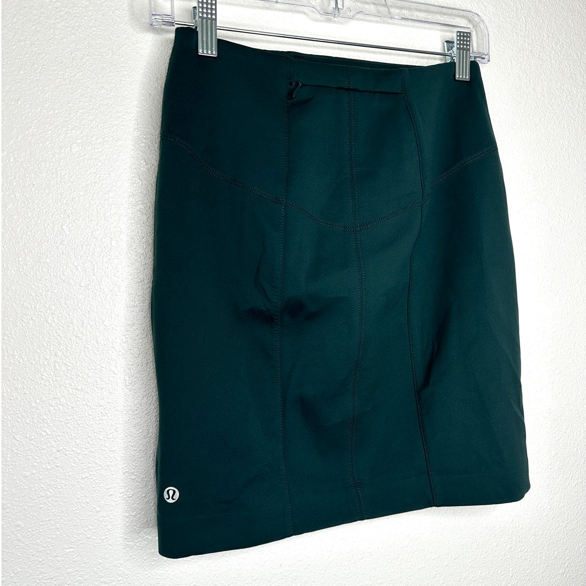 Lululemon Go Cityfarer Forest Green Pencil Mini Skirt 6