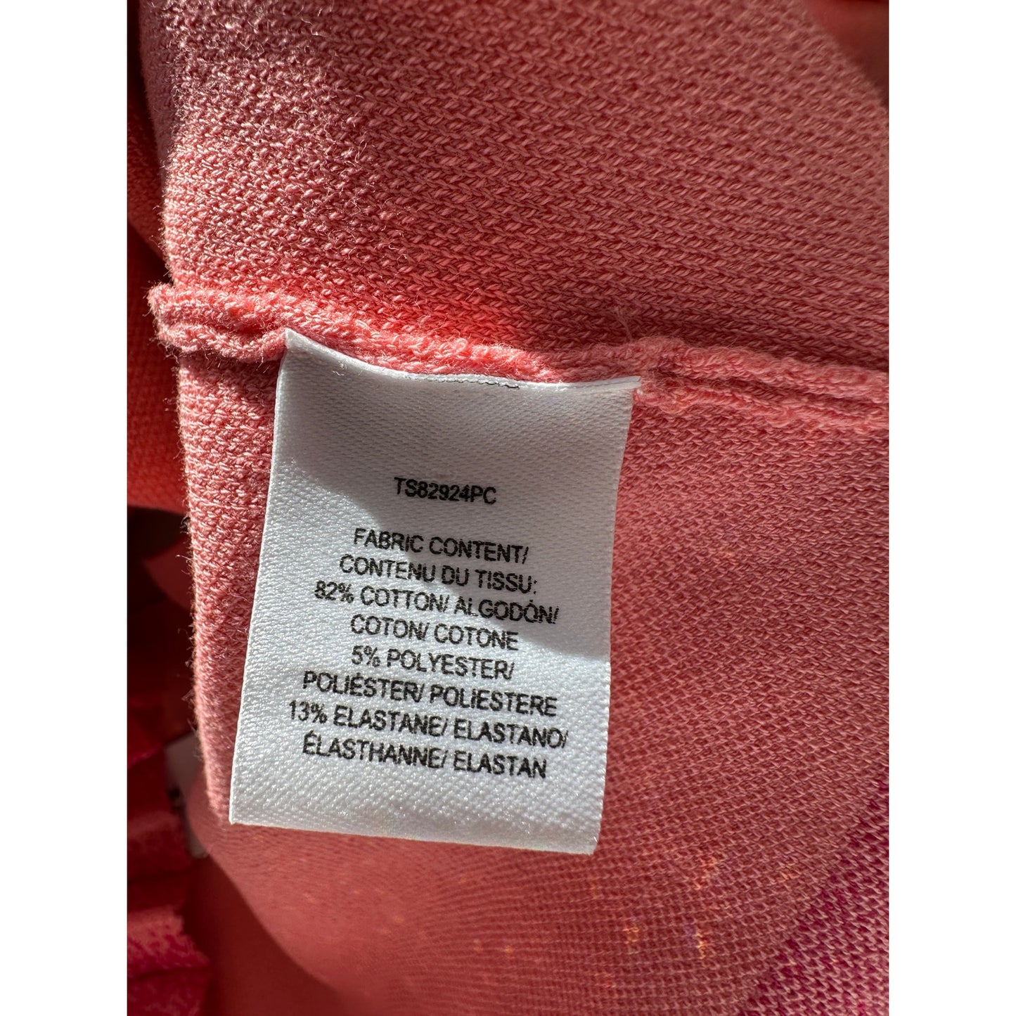 Derek Lam 10 Crosby Pink Ruffle Hem Sweater-Knit Crop Top Women’s L